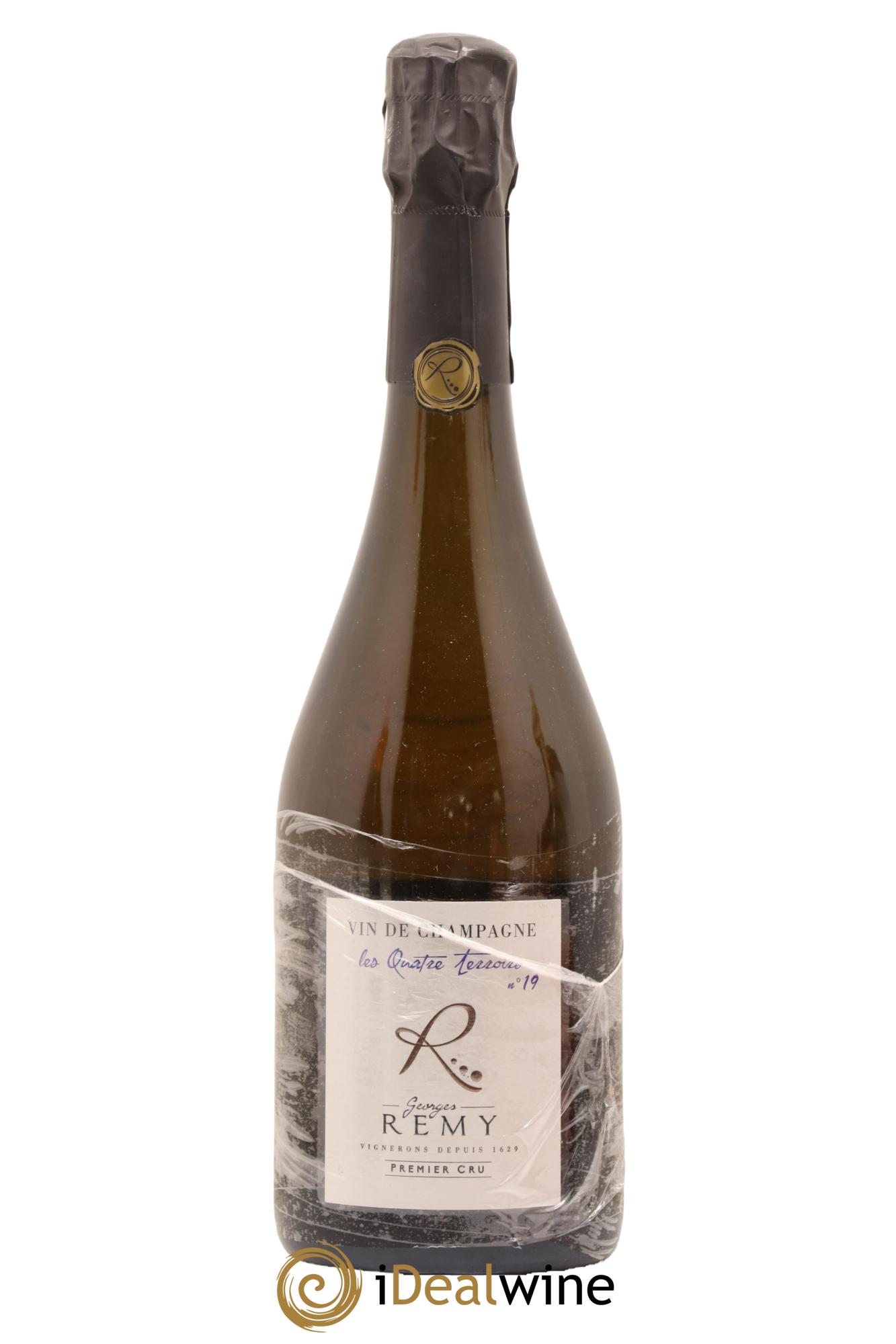 Champagne 1er Cru Extra-Brut Les Quatre Terroirs Numero 19 Georges Remy - Lot de 1 bouteille - 0