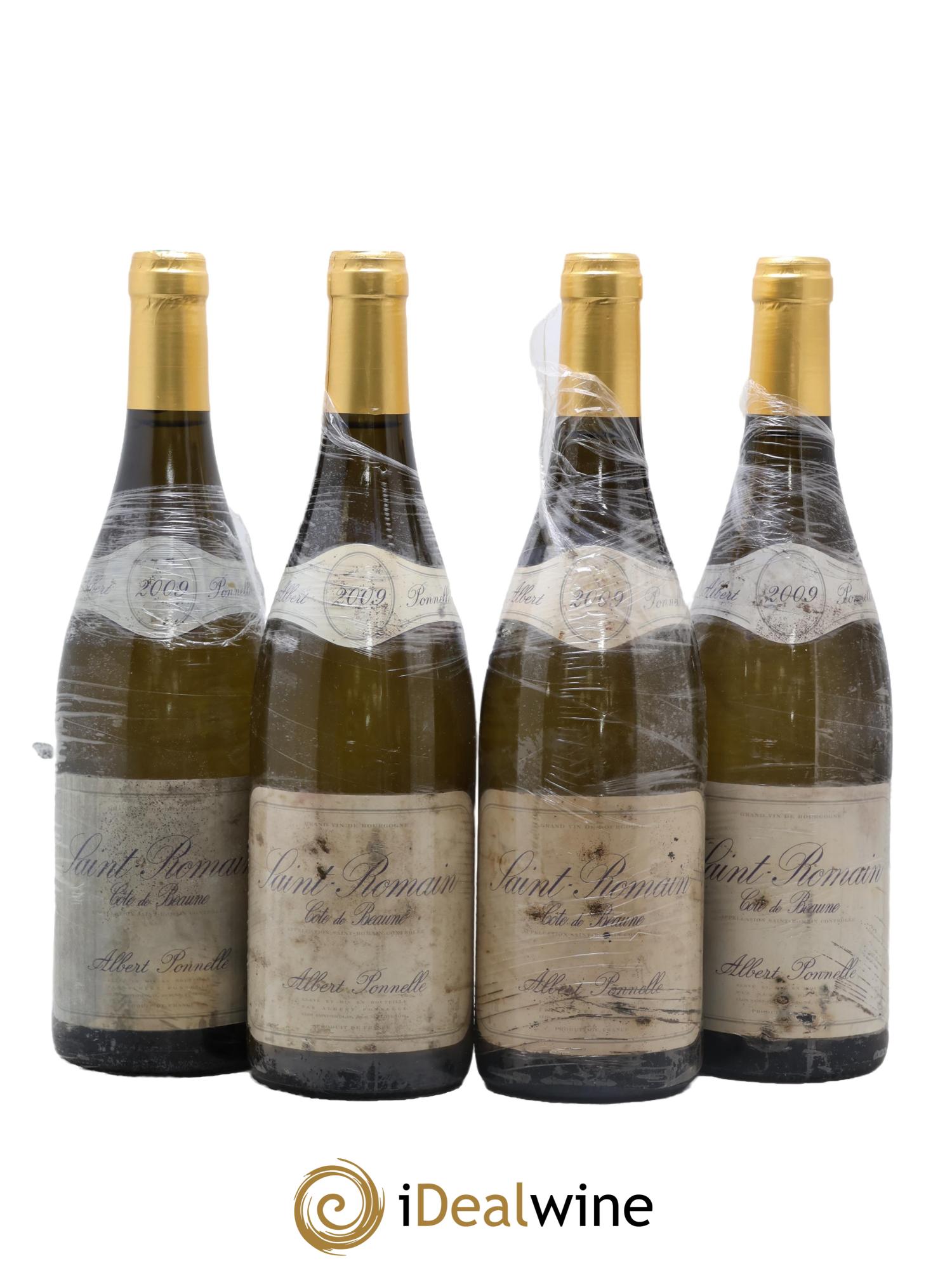 Saint-Romain Pierre Ponnelle 2009 - Lot de 4 bouteilles - 0