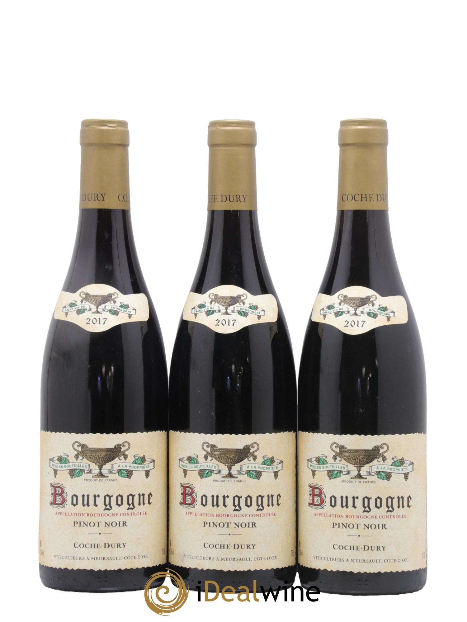 Bourgogne Coche Dury (Domaine) 2017 - Lot de 3 bouteilles - 0