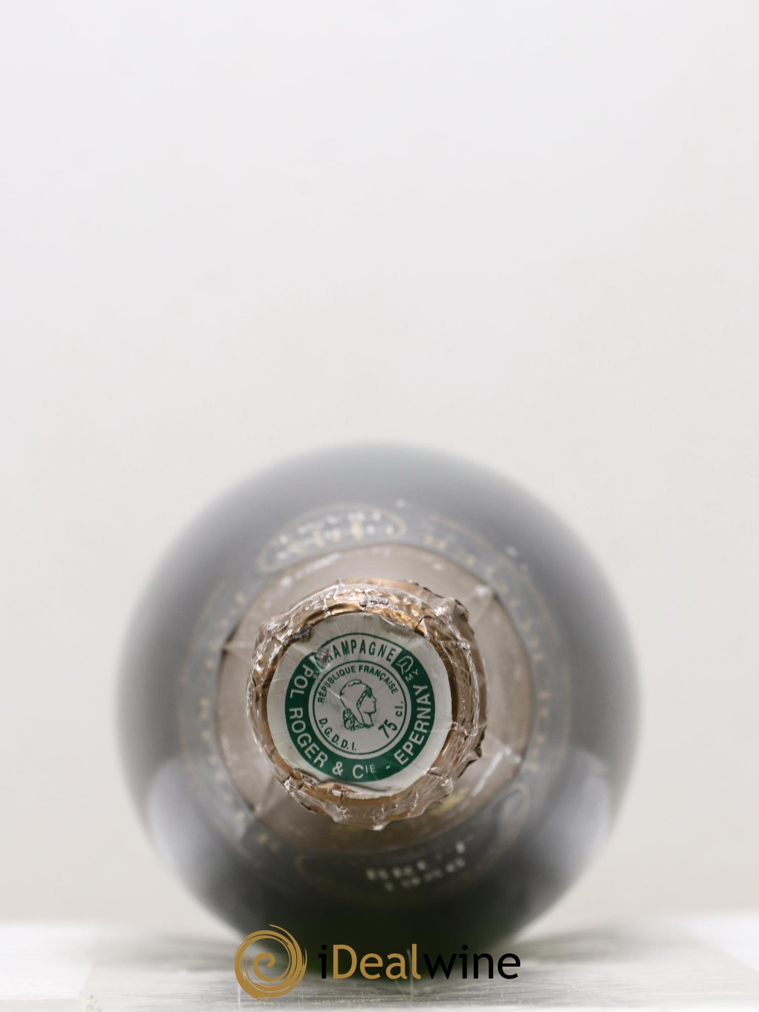 Champagne Brut Réserve Spéciale PR Pol Roger 1986 - Lot de 1 bouteille - 1