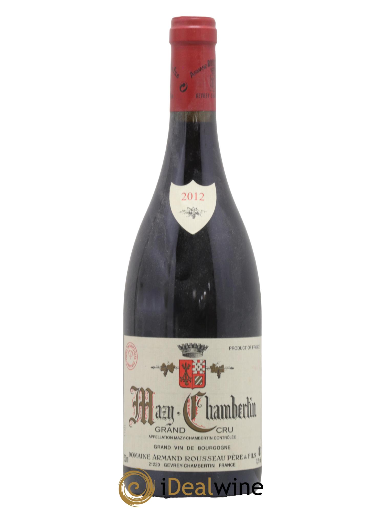 Mazis-Chambertin Grand Cru Armand Rousseau (Domaine) 2012 - Posten von 1 Flasche - 0