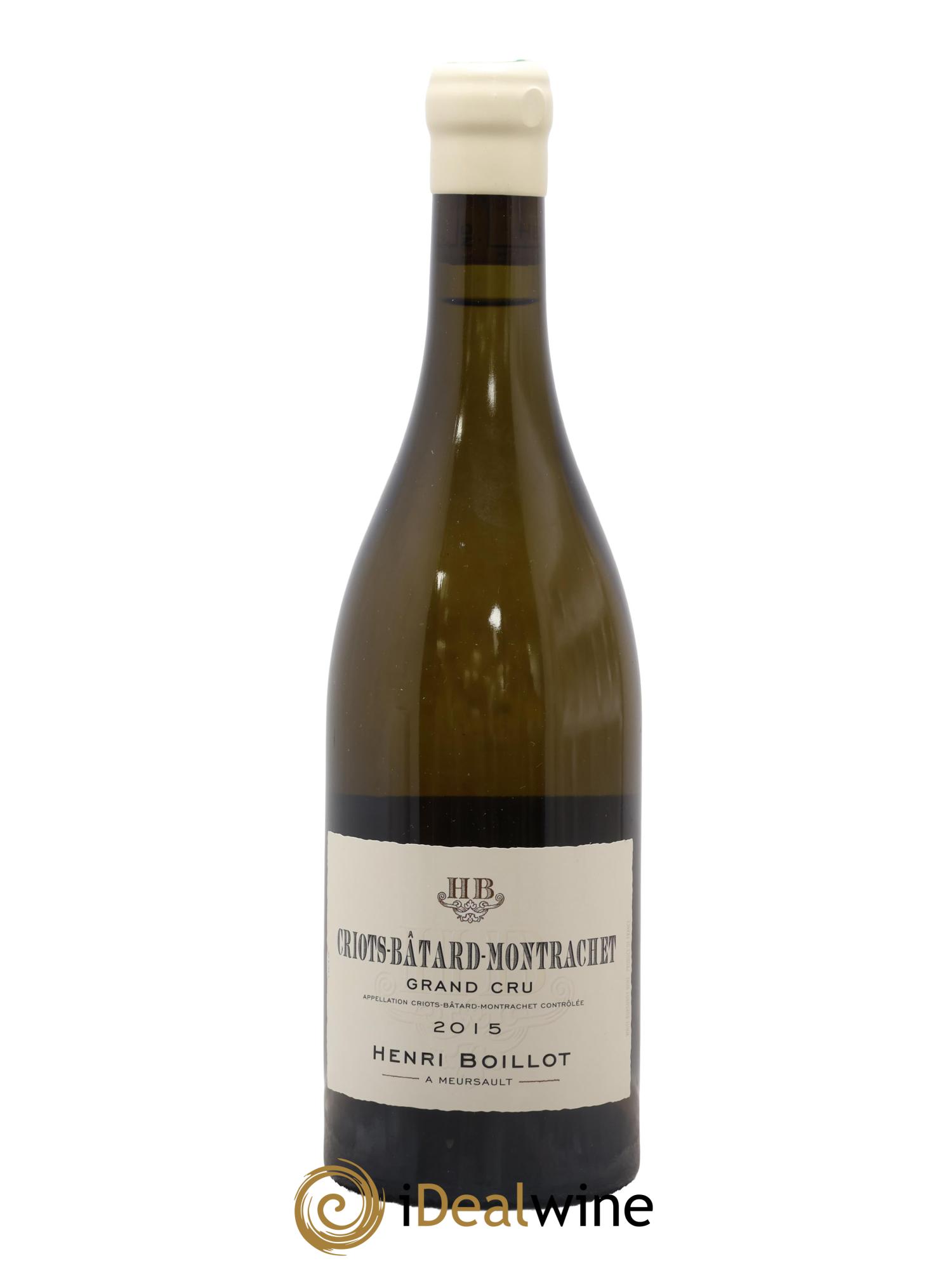 Criots-Bâtard-Montrachet Grand Cru Henri Boillot (Domaine) 2015 - Lot of 1 bottle - 0