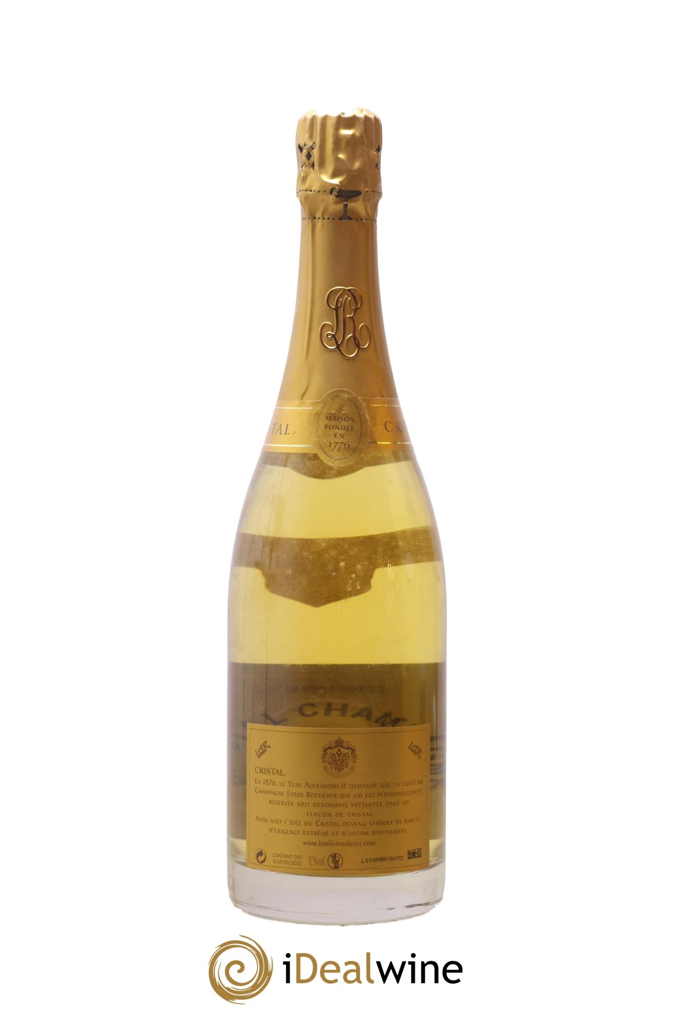 Cristal Louis Roederer 2007 - Lot de 1 bouteille - 2