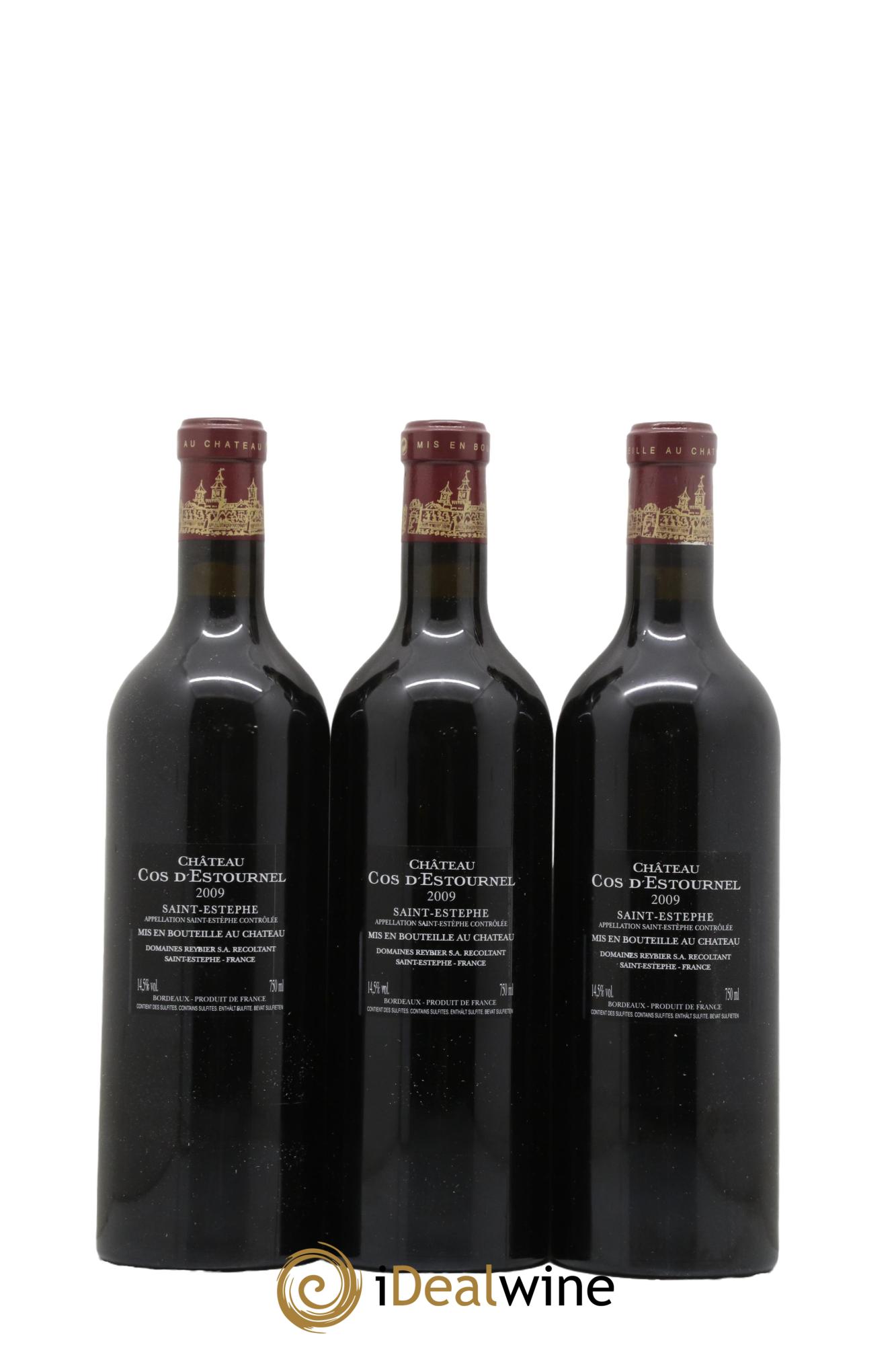 Cos d'Estournel 2ème Grand Cru Classé 2009 - Lot de 12 bouteilles - 4