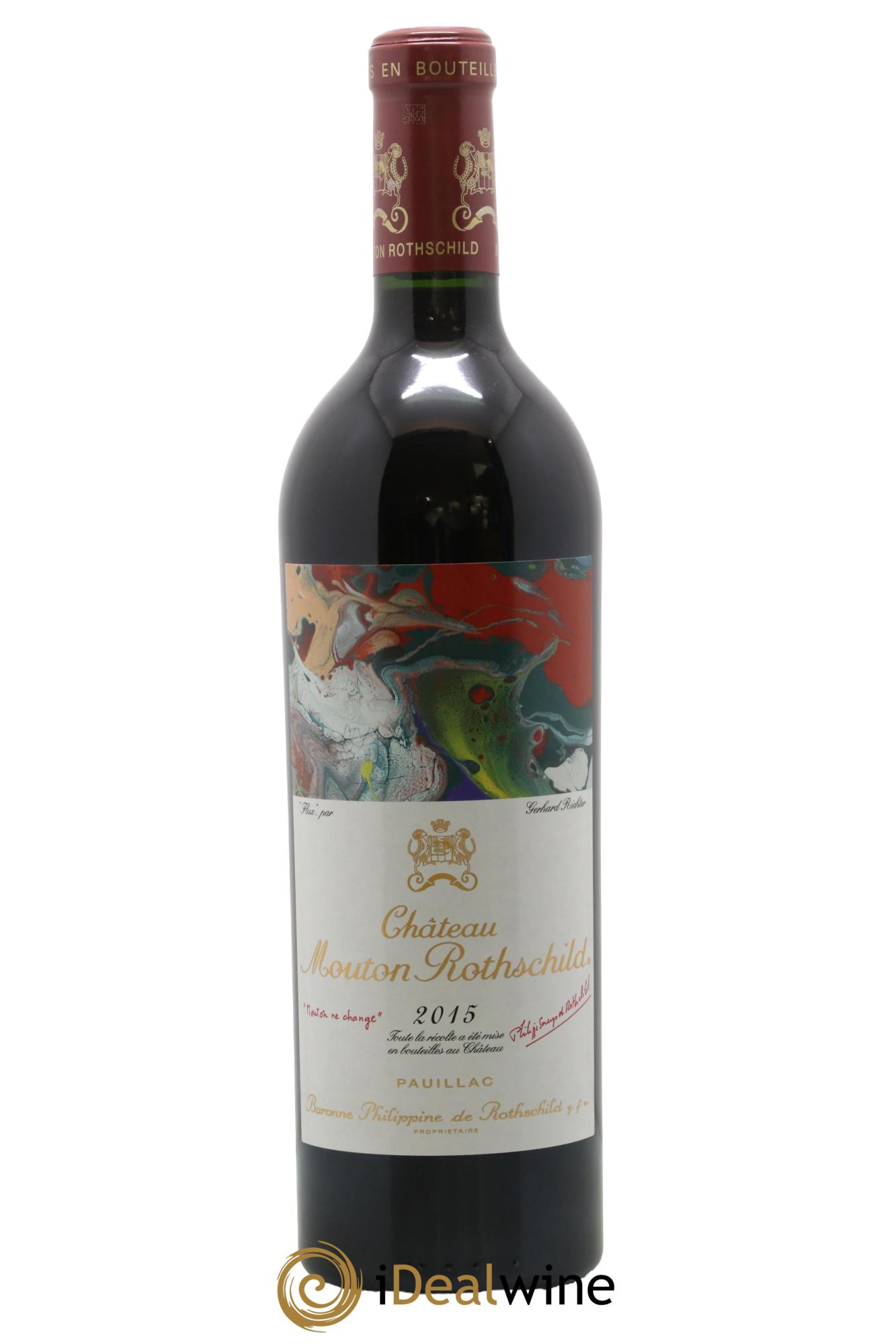 Château Mouton Rothschild 1er Grand Cru Classé 2015 - Lot de 1 bouteille - 0
