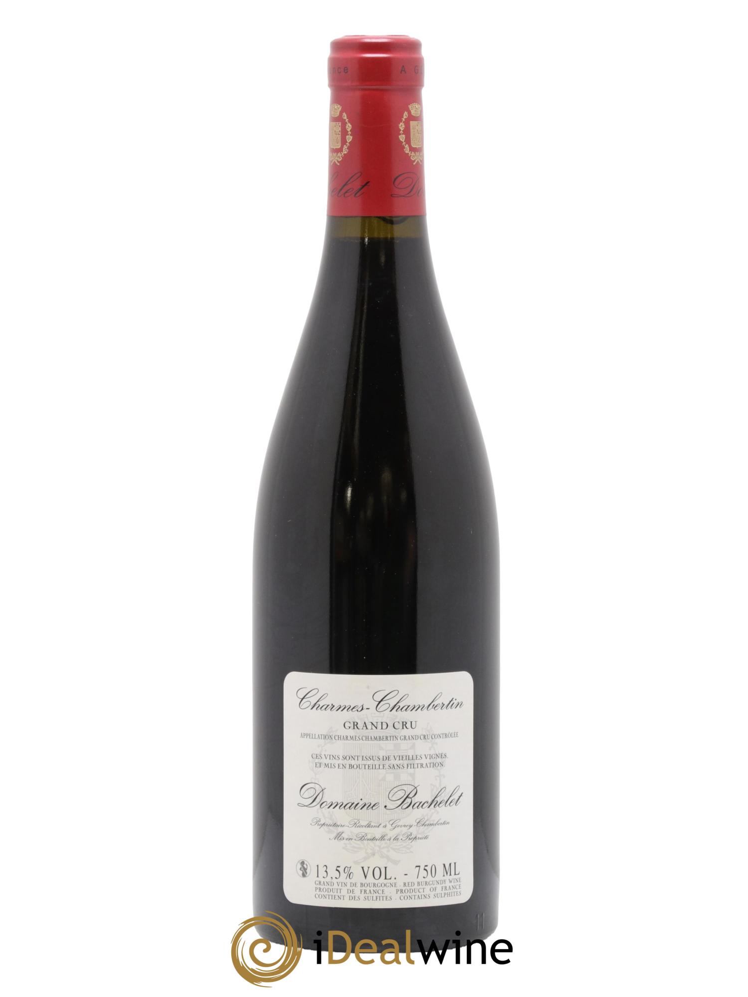 Charmes-Chambertin Grand Cru Vieilles Vignes Denis Bachelet (Domaine) 2005 - Lot de 1 bouteille - 1
