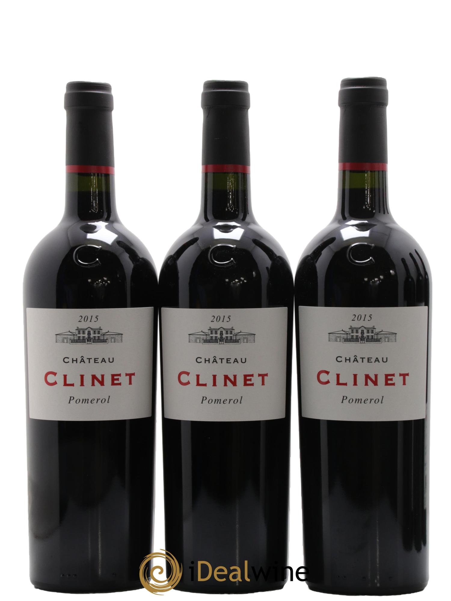 Château Clinet 2015 - Lot de 6 bouteilles - 1