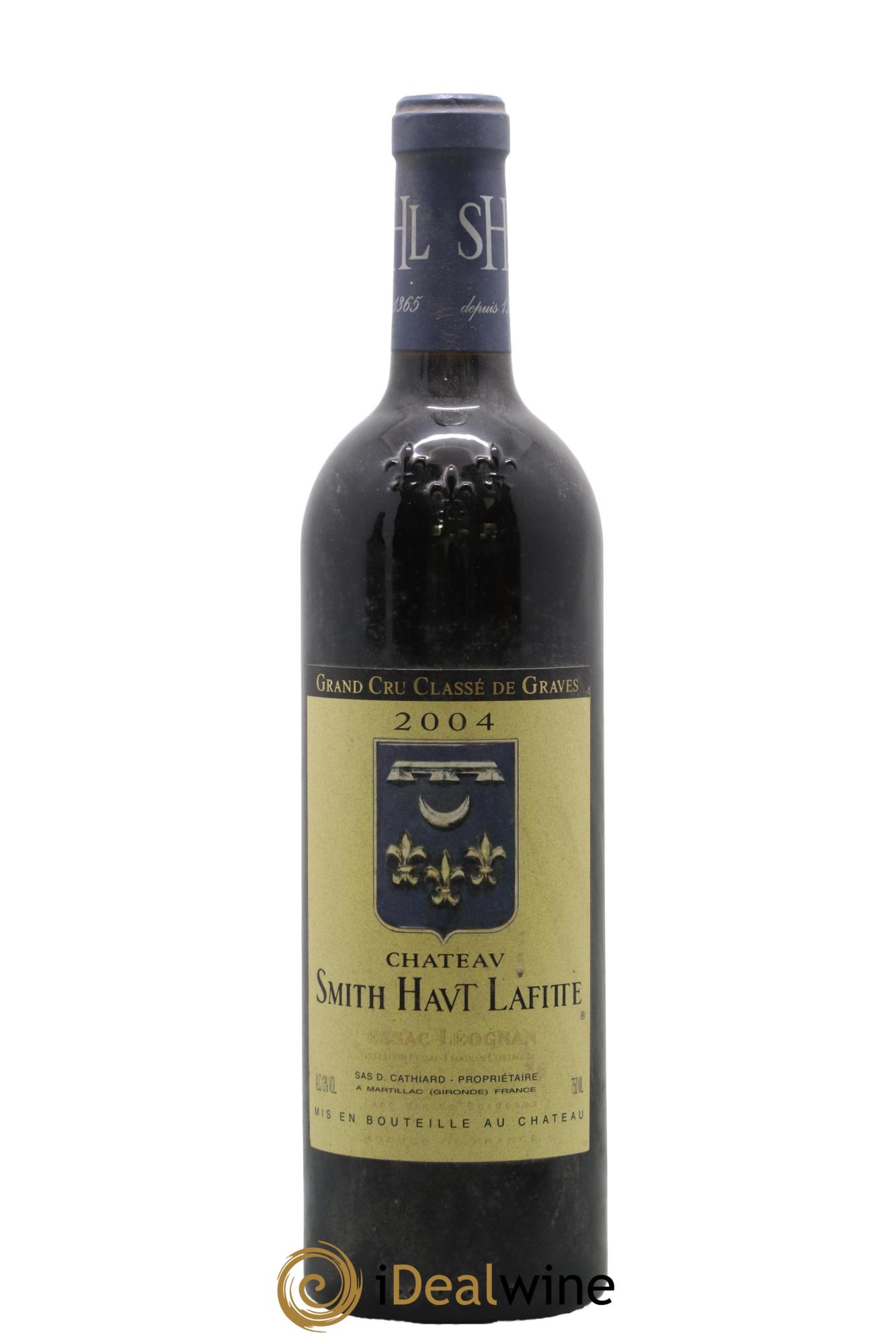 Château Smith Haut Lafitte Cru Classé de Graves 2004 - Lot de 1 bouteille - 0