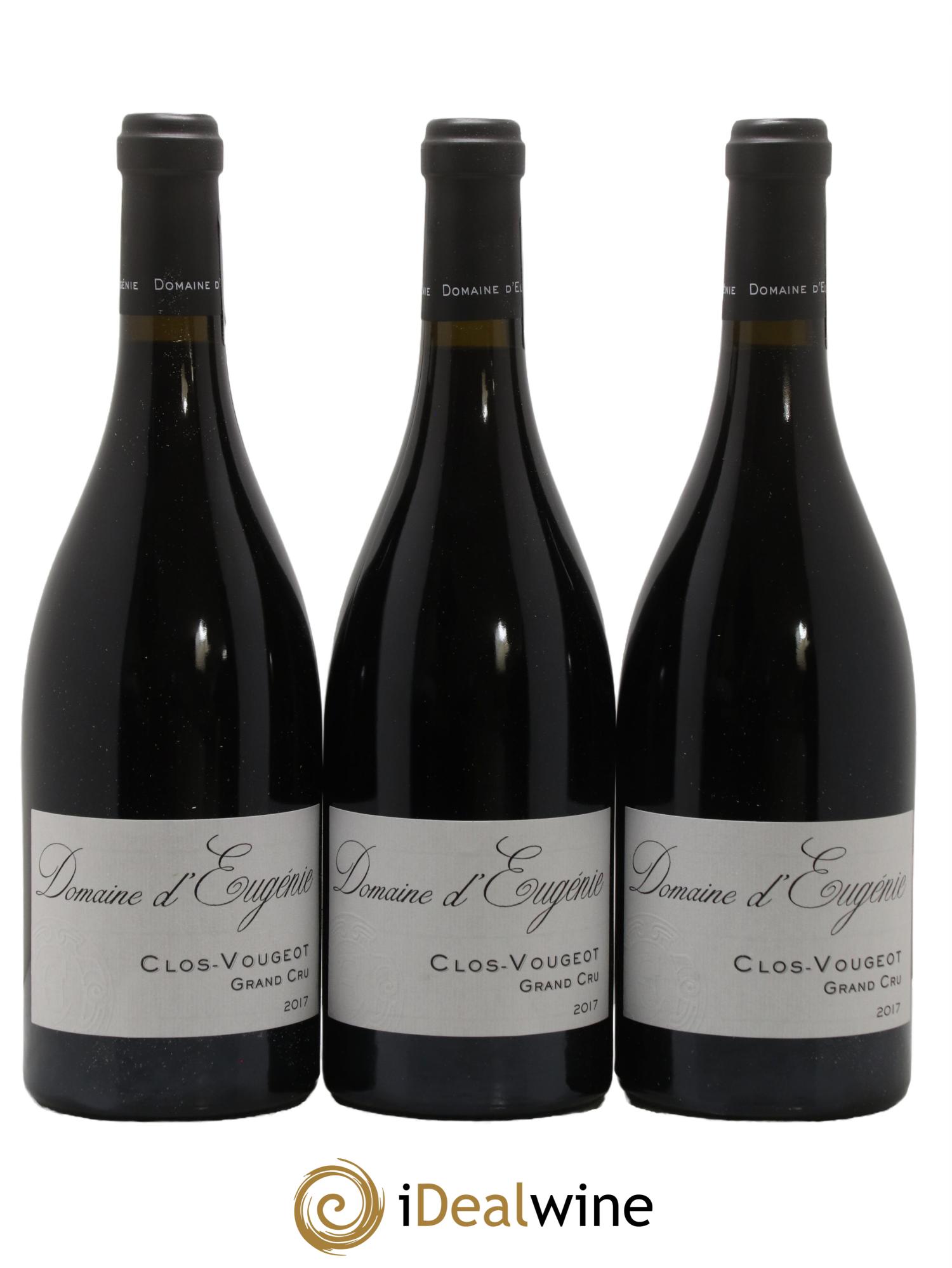 Clos de Vougeot Grand Cru Domaine René Engel - Domaine Eugénie 2017 - Lot de 6 bouteilles - 1