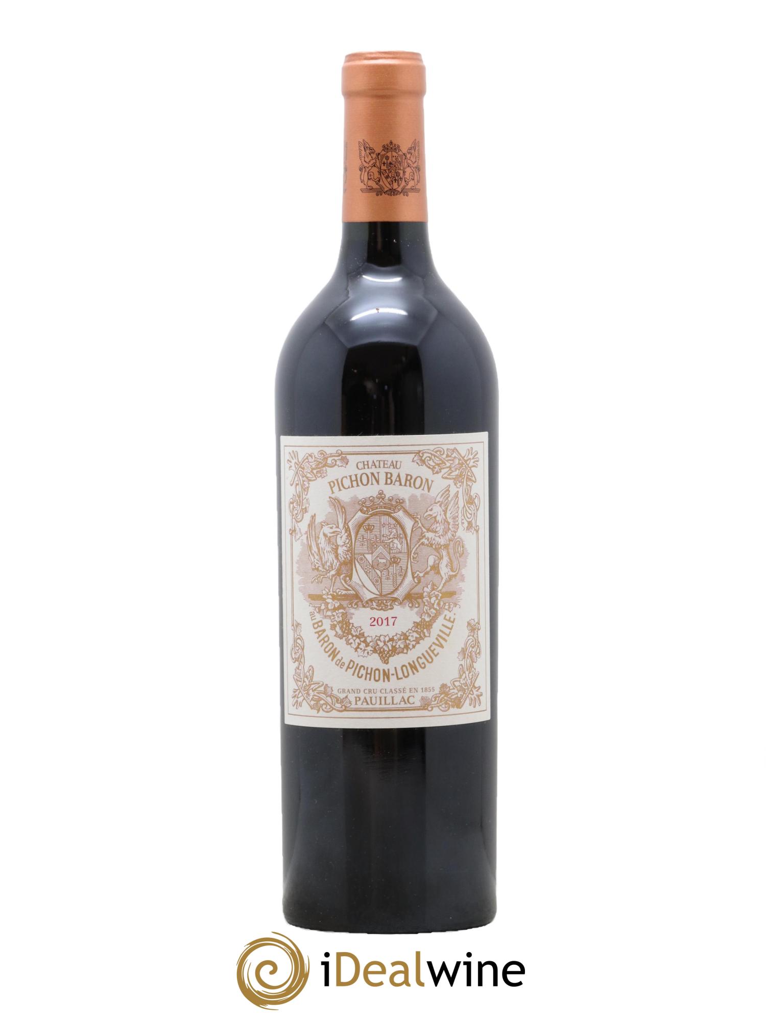 Pichon Longueville Baron 2ème Grand Cru Classé 2017 - Lot de 1 bouteille - 0