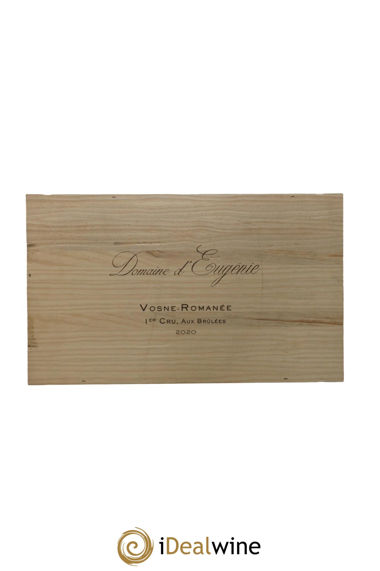 Vosne-Romanée 1er Cru Aux Brûlées Domaine René Engel - Domaine Eugénie  2020 - Posten von 6 Flaschen - 5