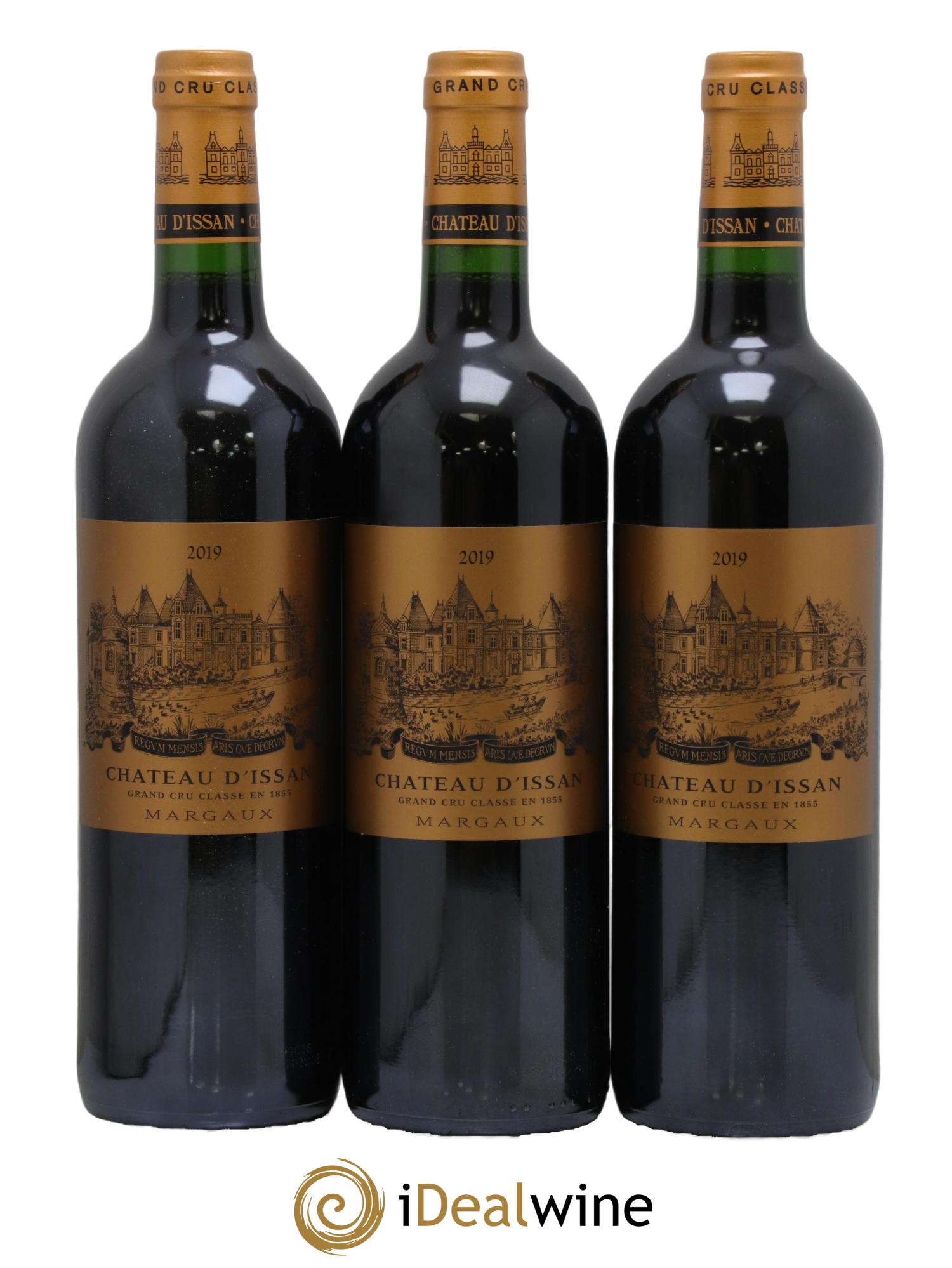 Château d'Issan 3ème Grand Cru Classé 2019 - Lot de 3 bouteilles - 0