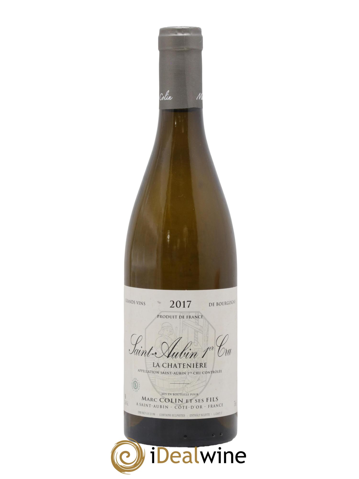 Saint-Aubin 1er Cru La Chatenière Marc Colin & Fils 2017 - Lot de 1 bouteille - 0