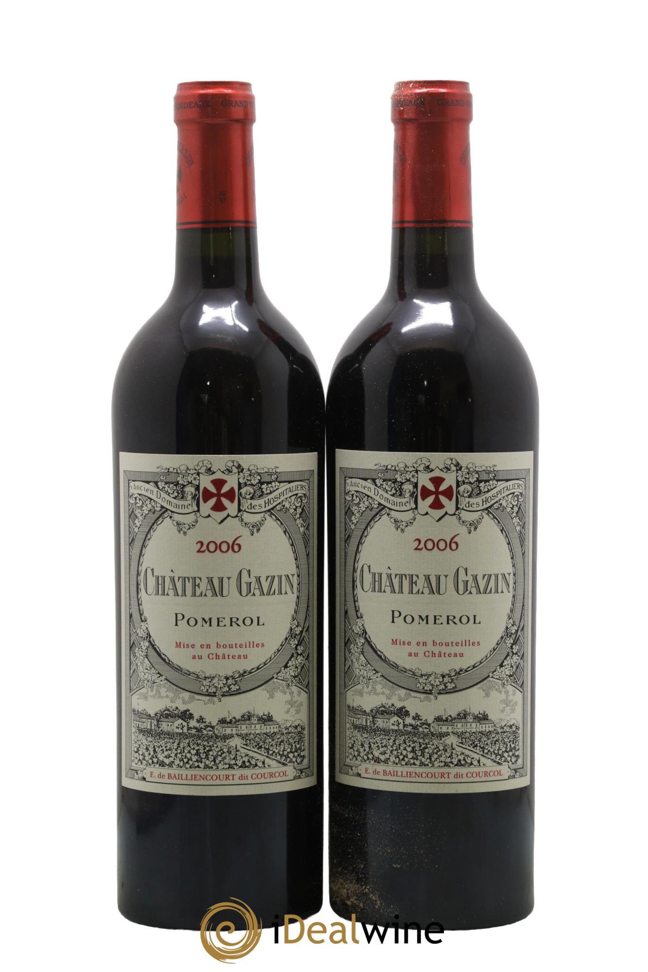 Château Gazin 2006 - Lot of 2 bottles - 0
