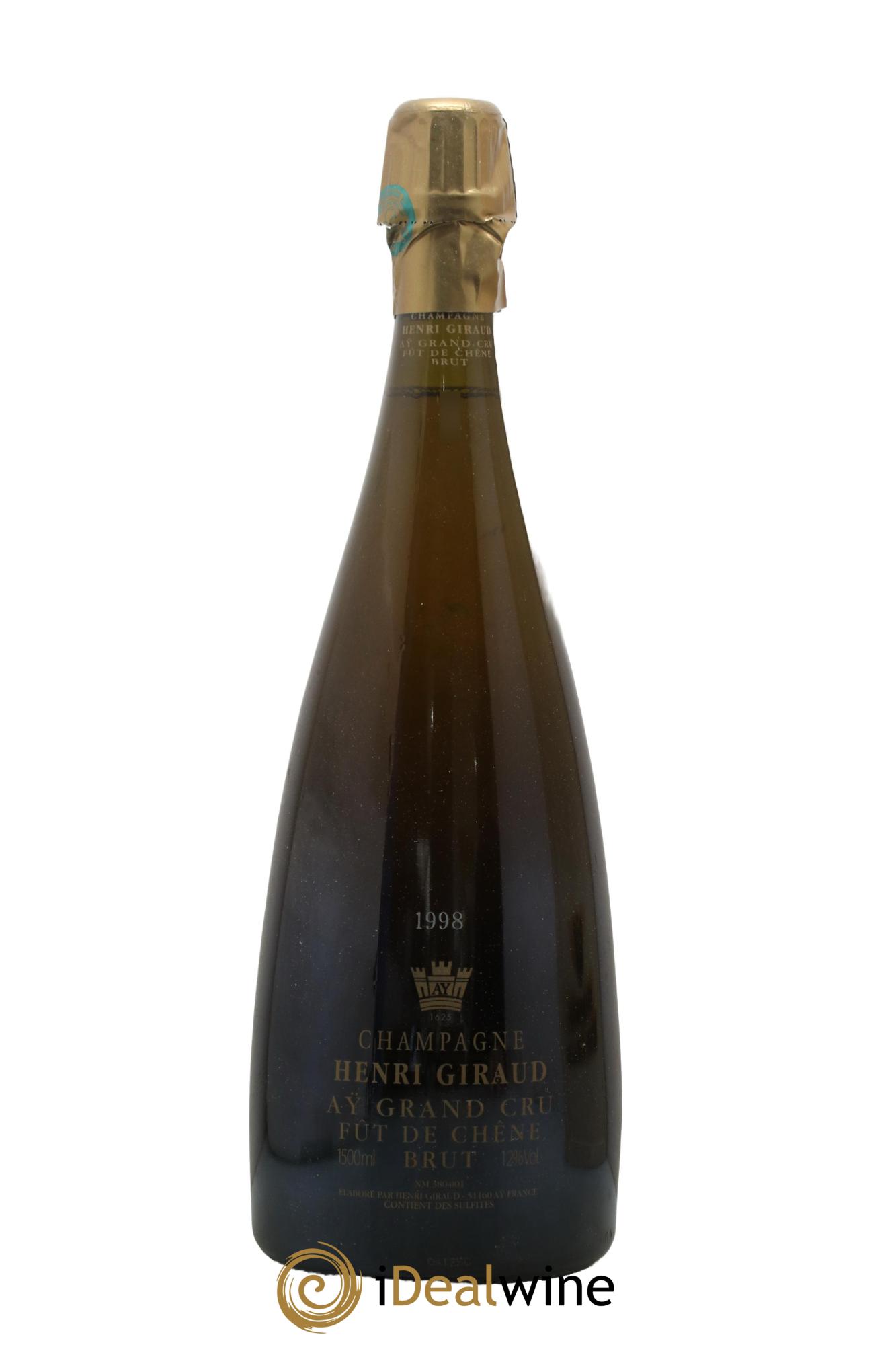 Aÿ Grand Cru Brut Fût de Chêne Henri Giraud 1998 - Lot of 1 magnum - 1