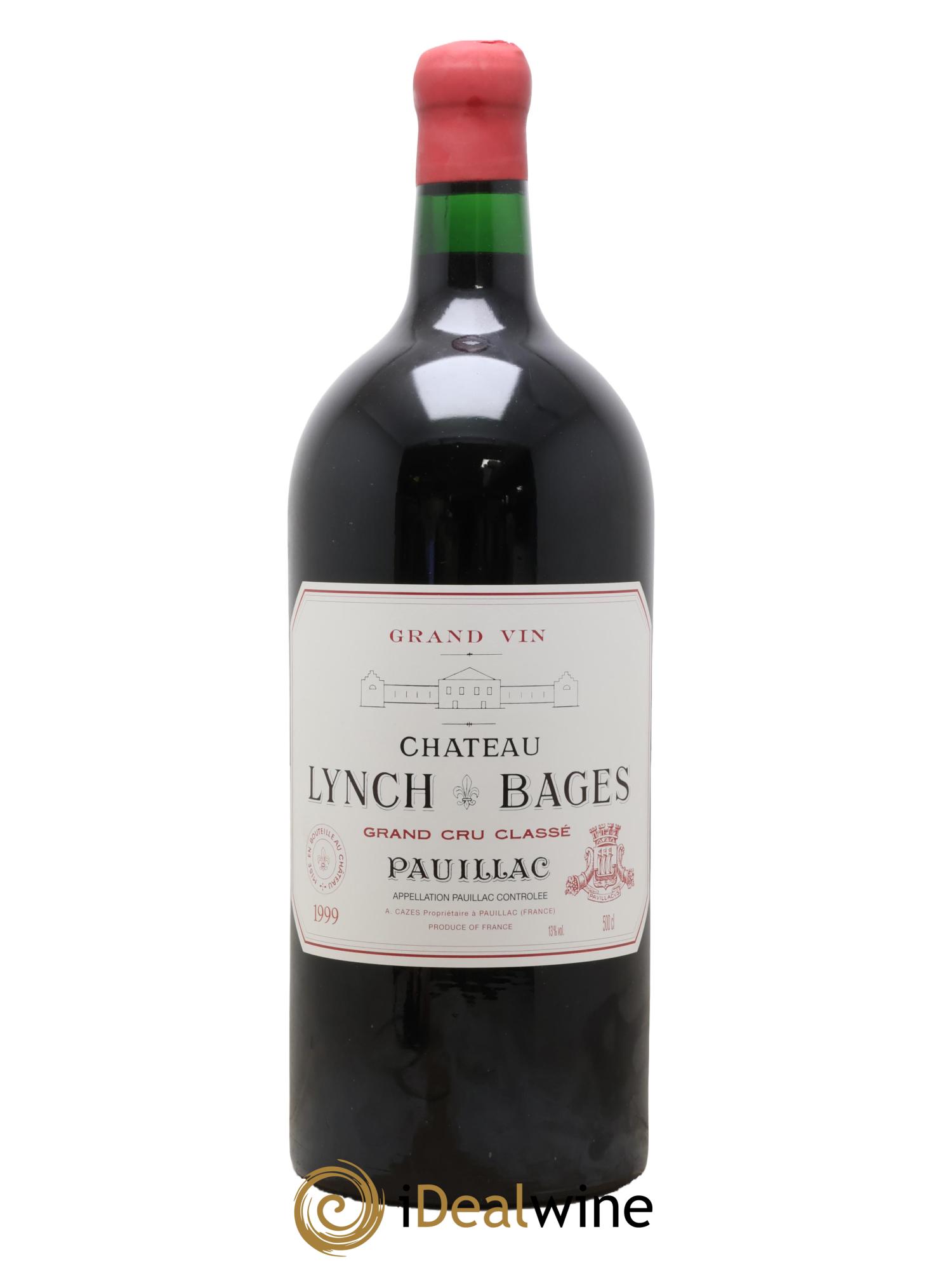 Château Lynch Bages 5ème Grand Cru Classé 1999 - Lot of 1 Jeroboam - 1