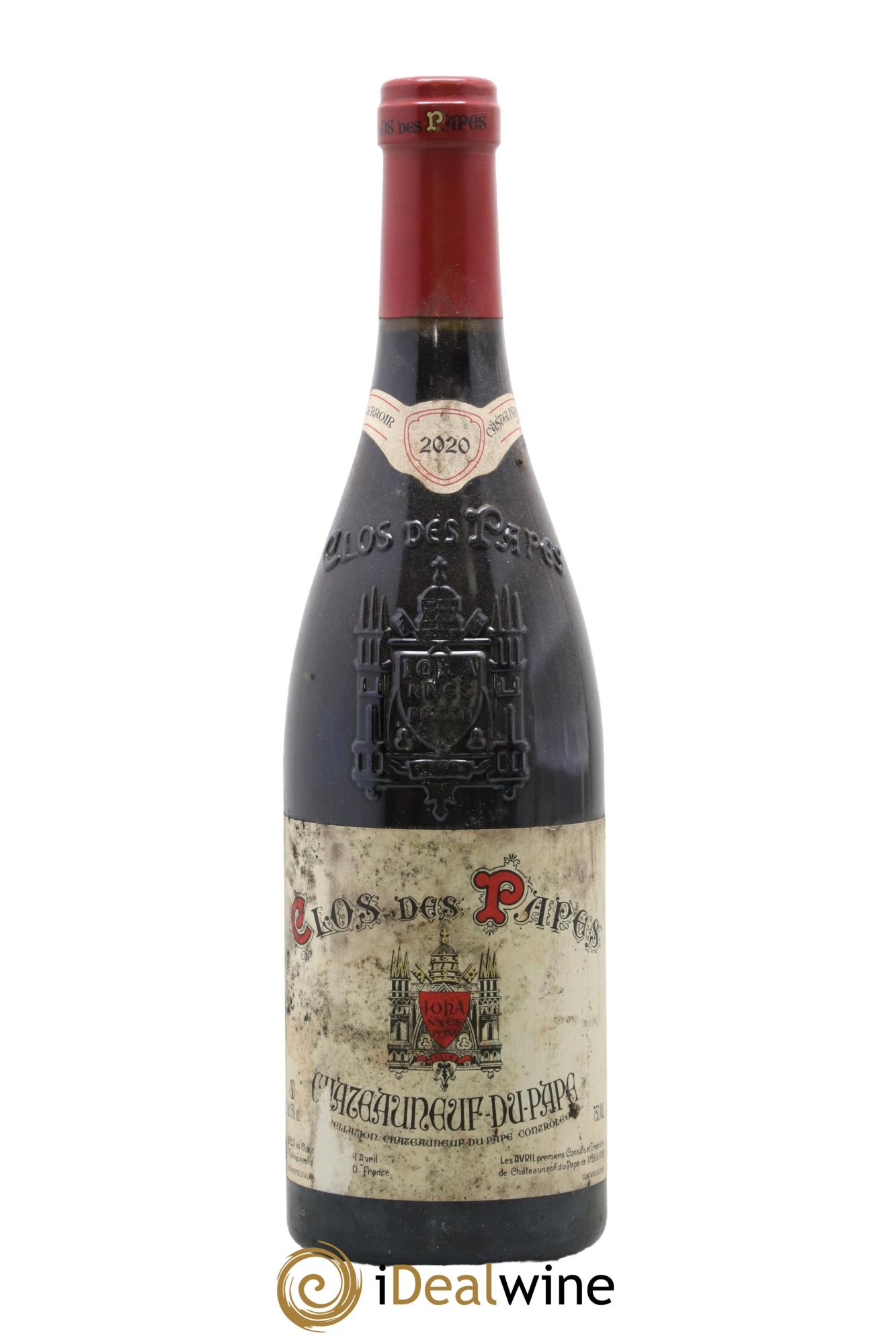 Châteauneuf-du-Pape Clos des Papes - Paul Avril 2020 - Lot de 1 bouteille - 0