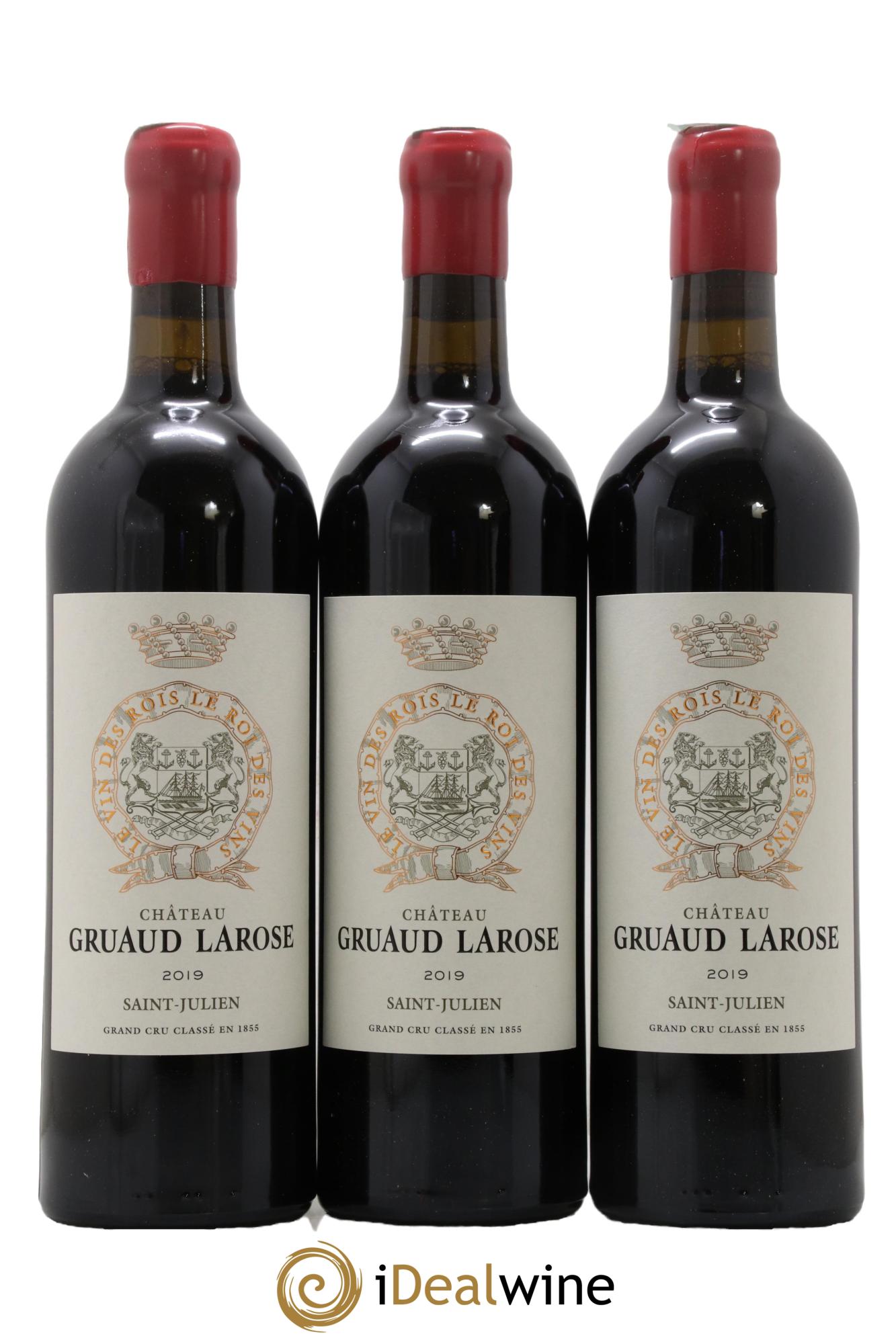Château Gruaud Larose 2ème Grand Cru Classé 2019 - Lot de 3 bouteilles - 0