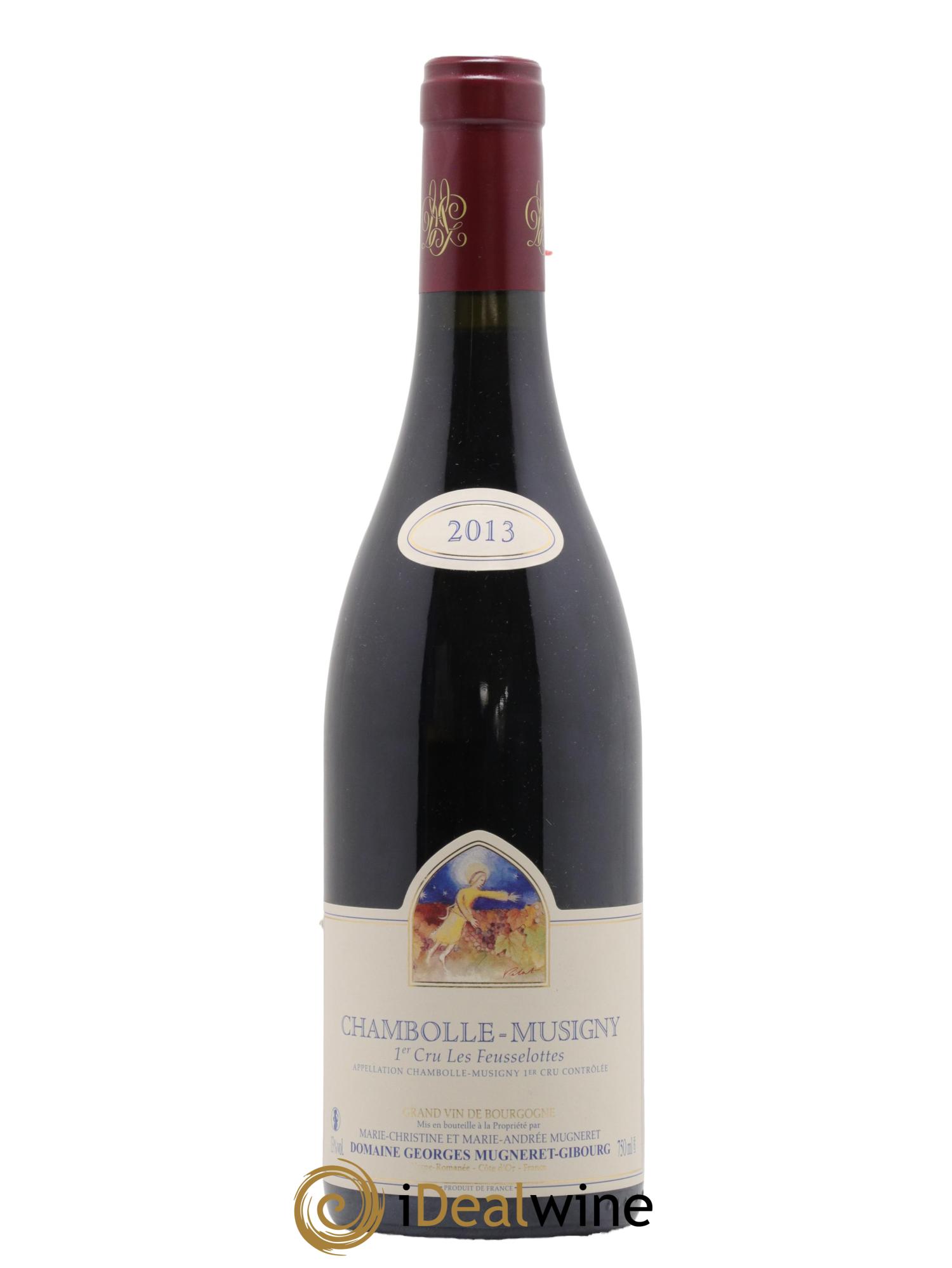 Chambolle-Musigny 1er Cru Les Feusselottes Mugneret-Gibourg (Domaine) 2013 - Lot de 1 bouteille - 0