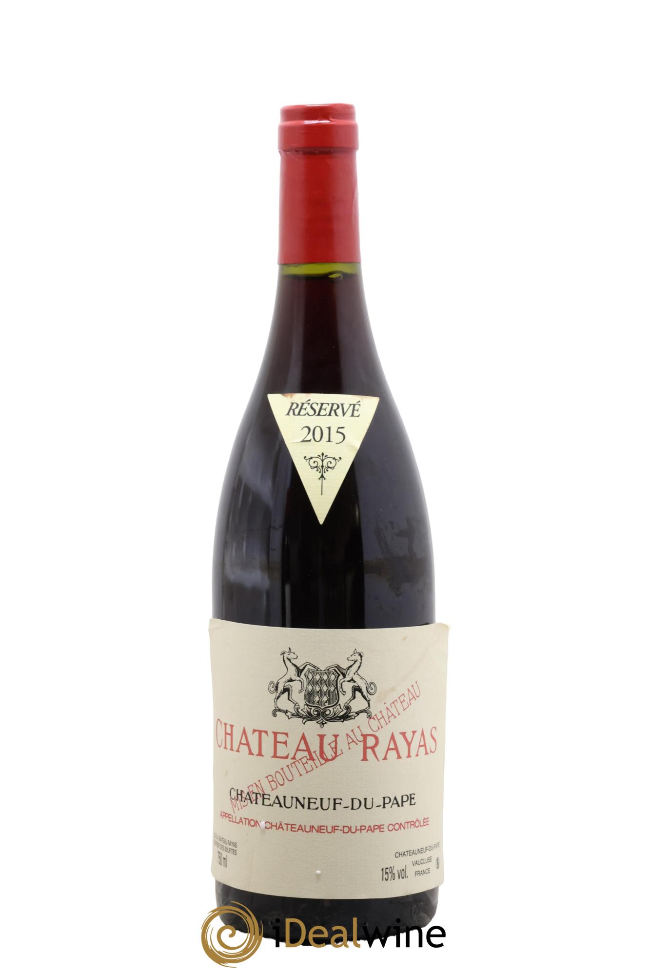 Châteauneuf-du-Pape Château Rayas Emmanuel Reynaud 2015 - Lot of 1 bottle - 0