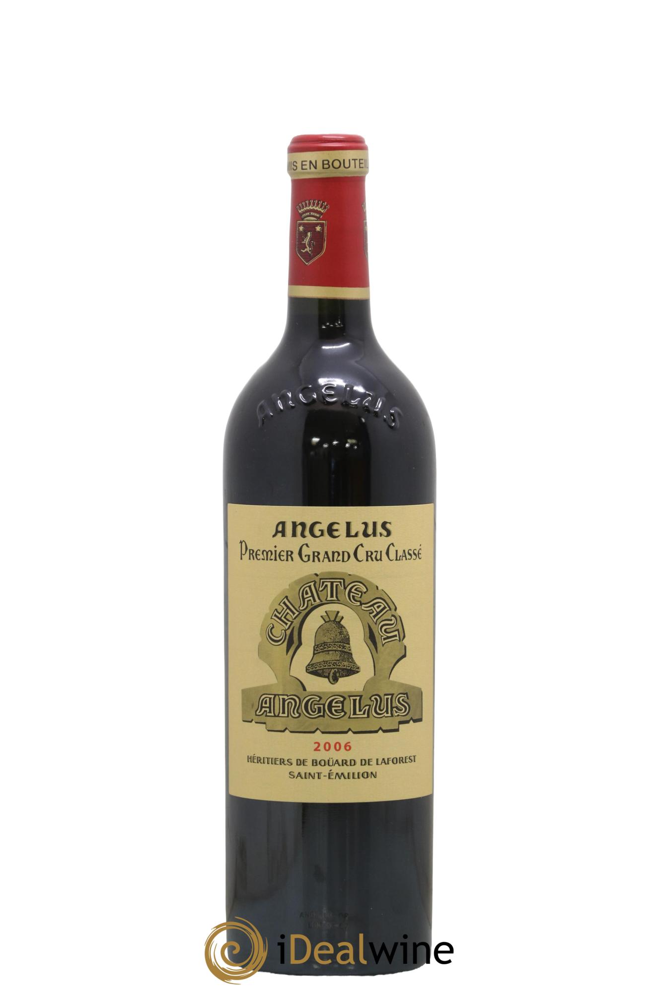 Château Angélus 1er Grand Cru Classé A 2006 - Lot de 1 bouteille - 0