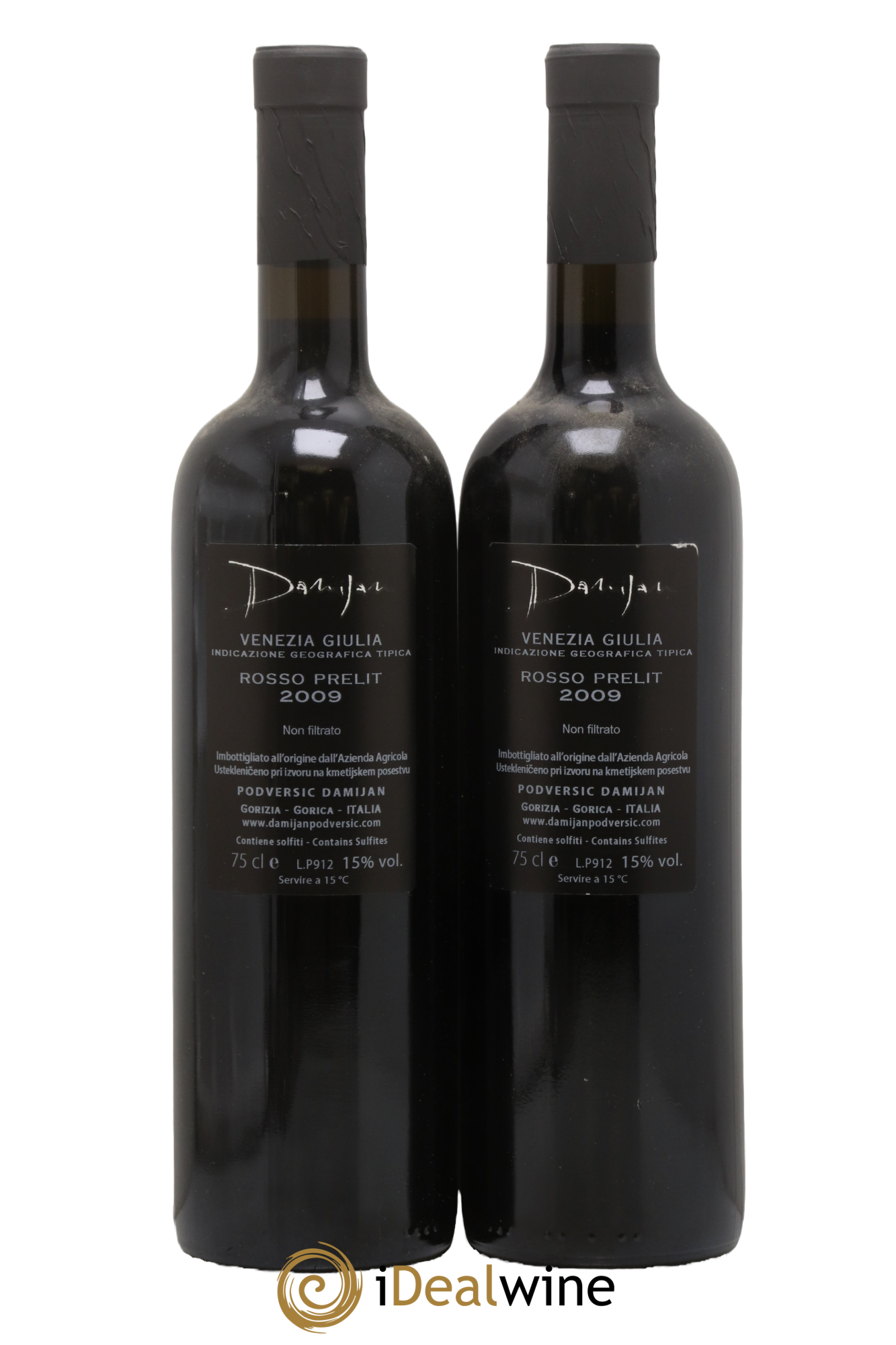 Vénétie Prelit Damijan Podversic 2009 - Lot of 2 bottles - 1