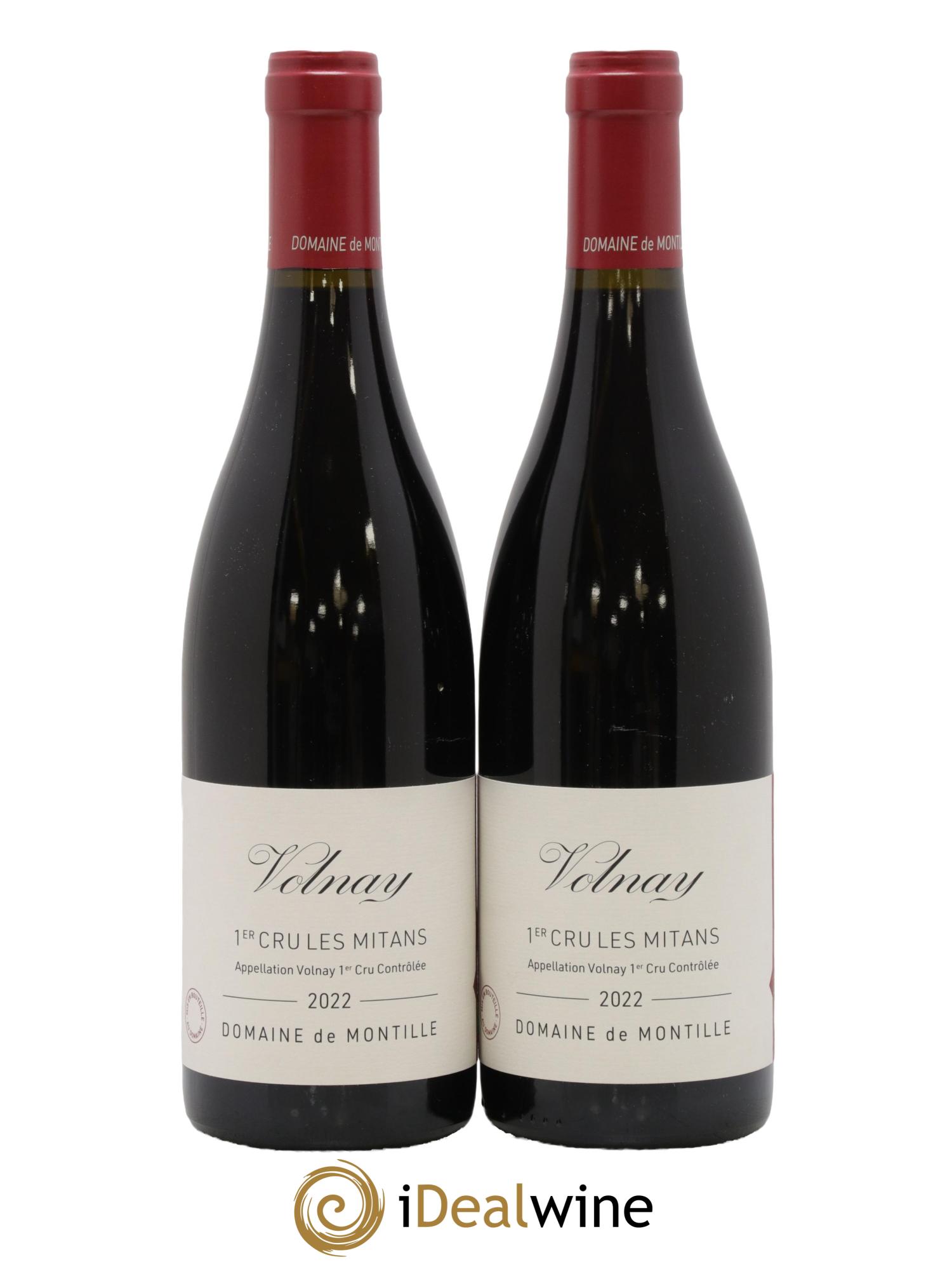 Volnay 1er Cru Les Mitans De Montille (Domaine) 2022 - Lot de 2 bouteilles - 0