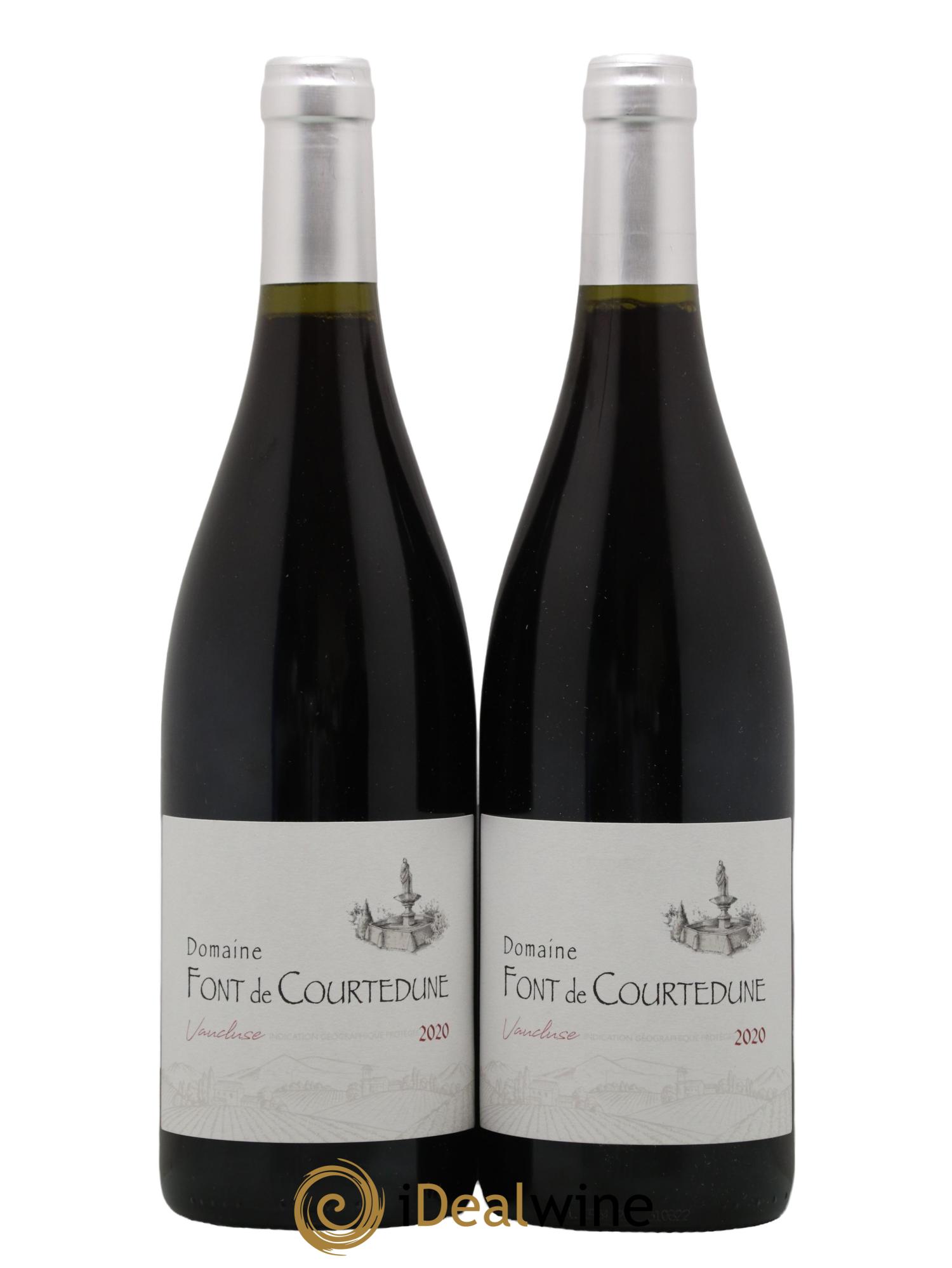 Vaucluse Domaine de Font de Courtedune 2020 - Lot de 2 bouteilles - 0