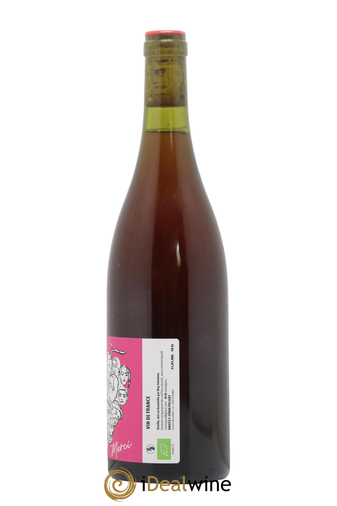 Vin de France Merci Novice 2021 - Lot de 1 bouteille - 1