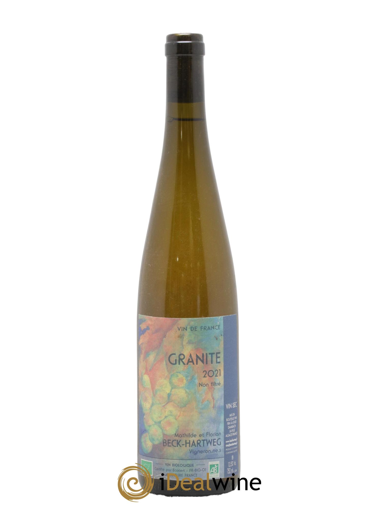 Vin de France Granite Domaine Beck-Hartweg 2021 - Lot de 1 bouteille - 0