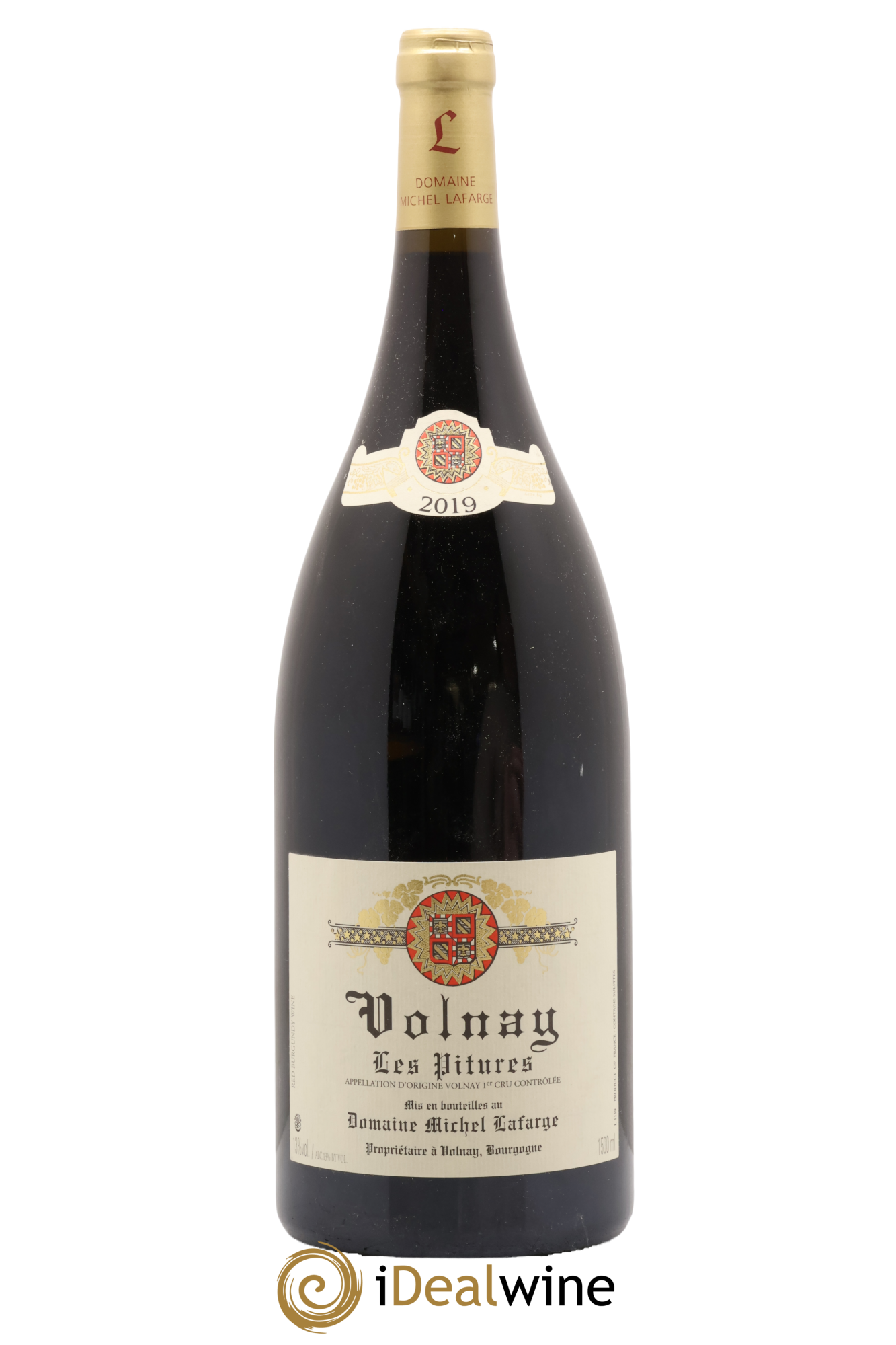 Volnay 1er Cru Pitures Lafarge 2019 - Lot of 1 magnum - 0
