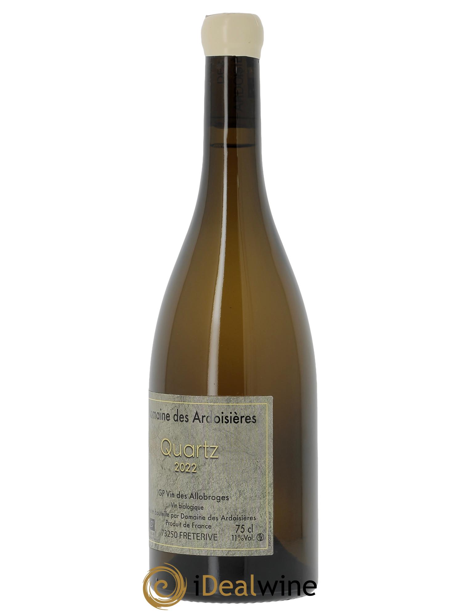 Vin des Allobroges Cevins Quartz Ardoisières (Domaine des)  2022 - Lot of 1 bottle - 1