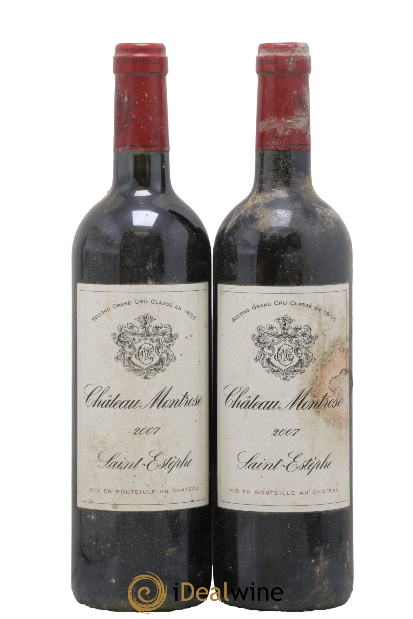 Château Montrose 2ème Grand Cru Classé 2007 - Lot of 2 bottles - 0
