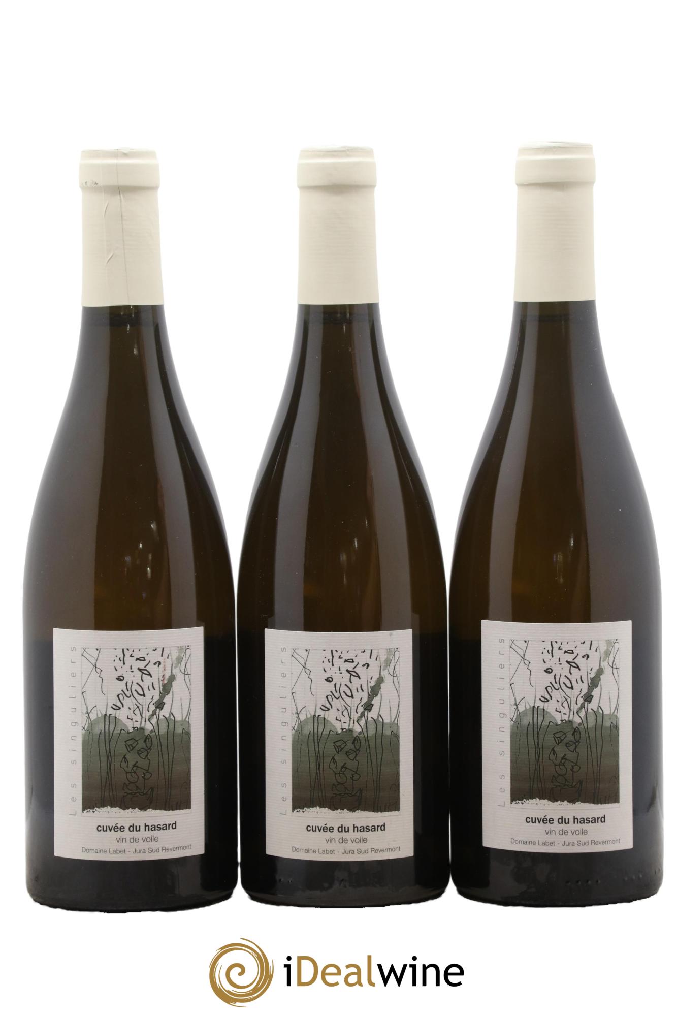 Côtes du Jura Vin de voile Chardonnay du Hasard Romain - Julien - Charline Labet 2018 - Posten von 3 Flaschen - 0