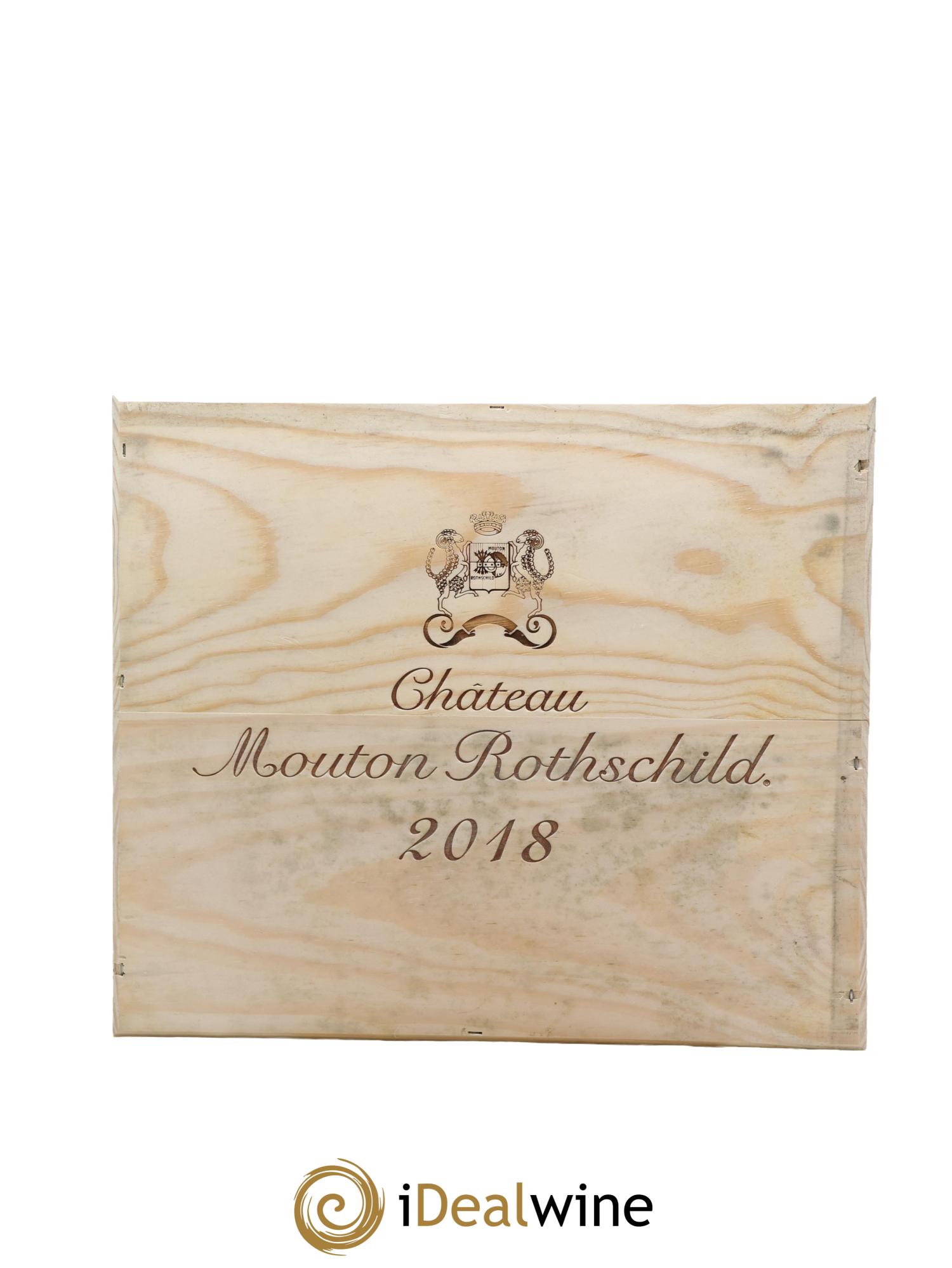 Château Mouton Rothschild 1er Grand Cru Classé 2018 - Lot de 3 bouteilles - 3