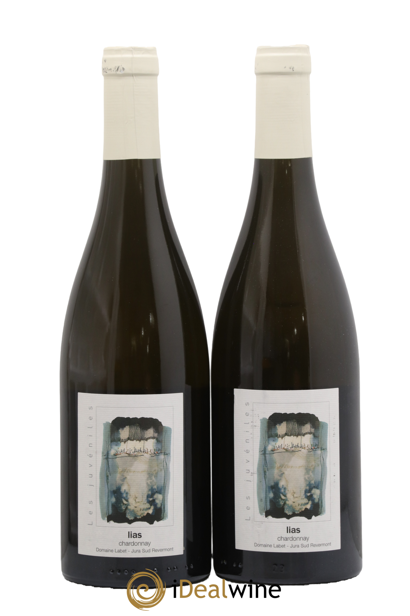 Côtes du Jura Chardonnay Lias Romain - Julien - Charline Labet 2022 - Lot de 2 bouteilles - 0