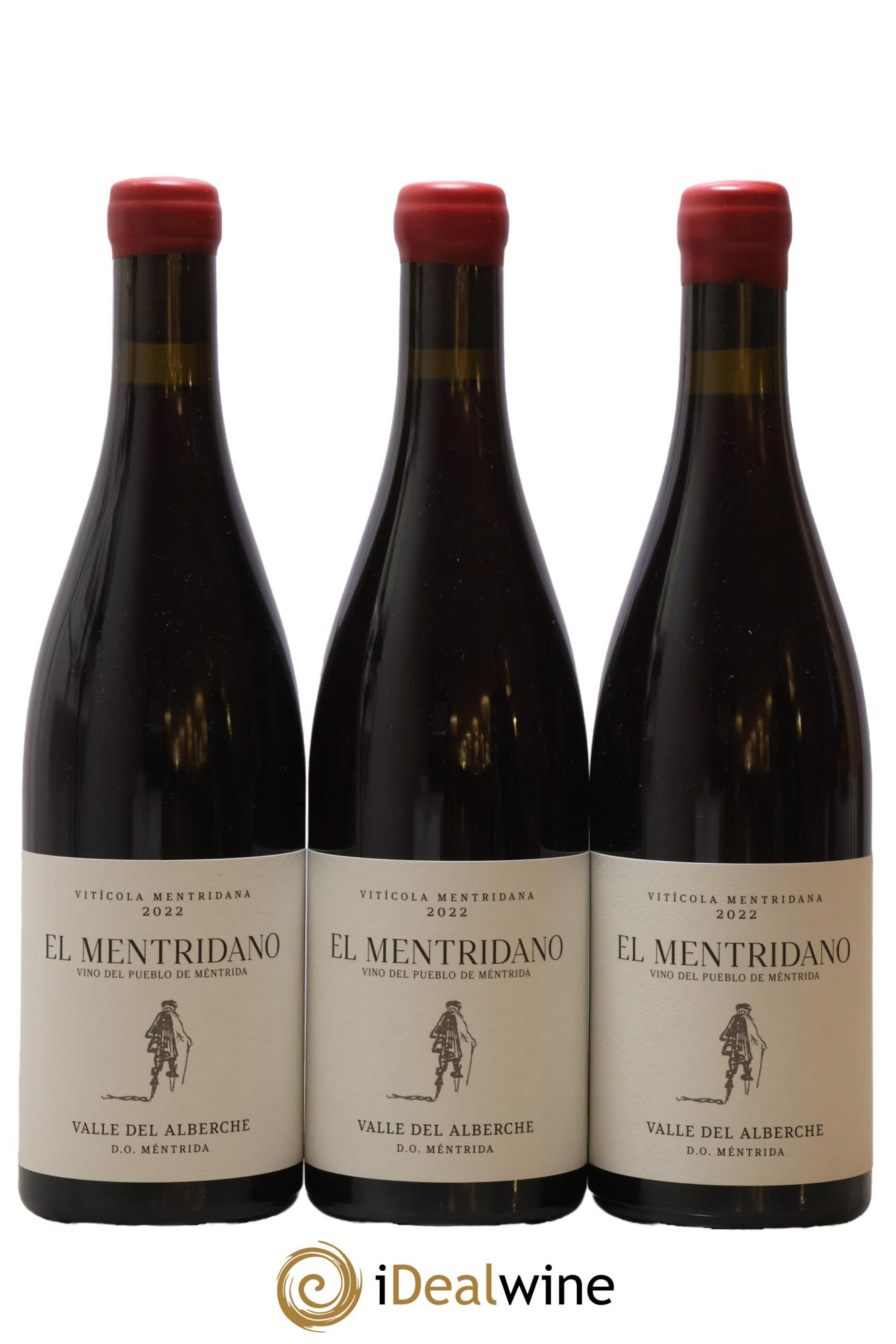 Mentridà DO Viticola Mentridana (anciennement Daniel Jimenez-Landi) El Mentridano 2022 - Lot of 3 bottles - 0