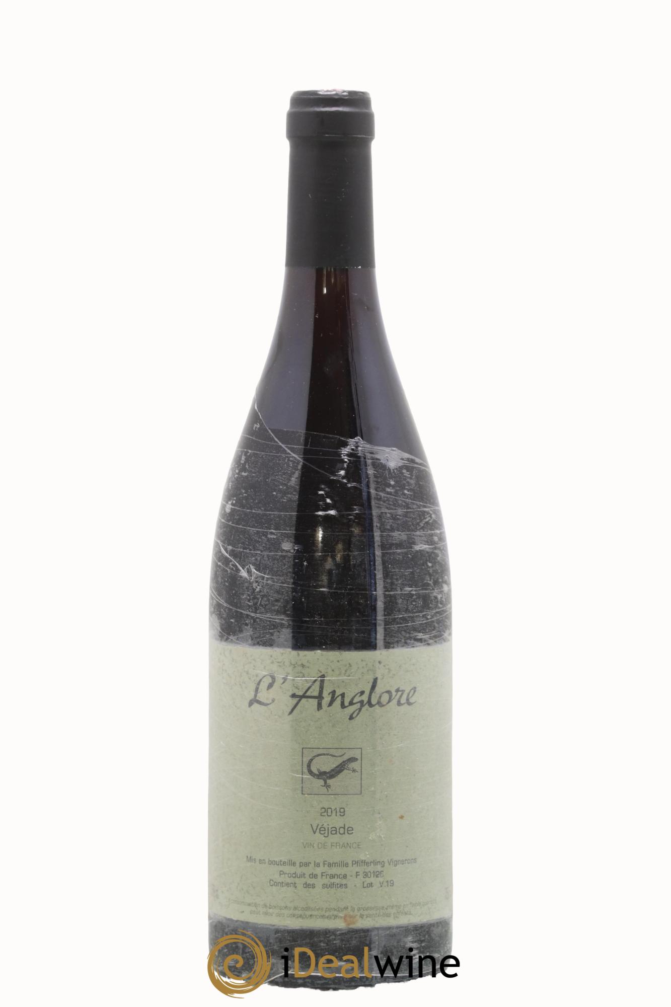 Vin de France Véjade L'Anglore 2019 - Lot de 1 bouteille - 0