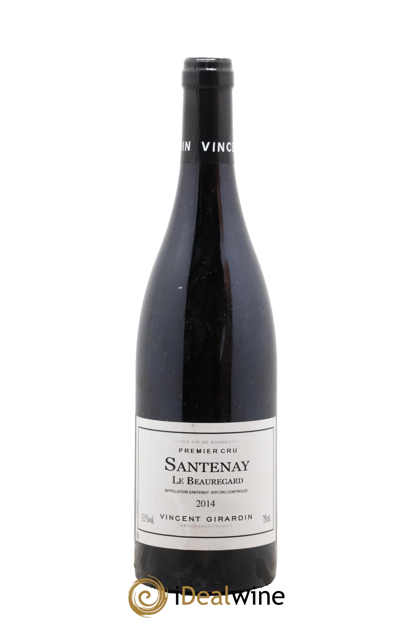 Santenay 1er Cru Le Beauregard Domaine Vincent Girardin 2014 - Lot de 1 bouteille - 0