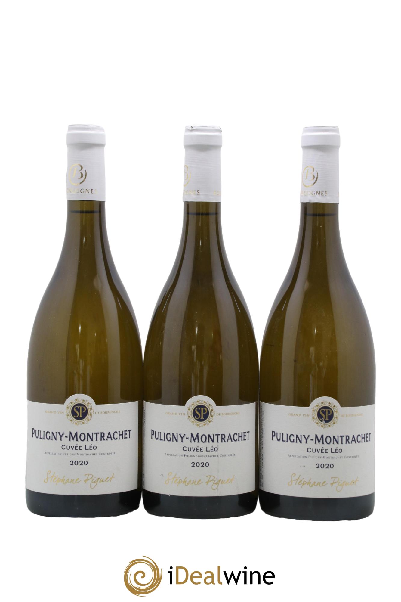 Puligny-Montrachet Cuvee Léo Stéphane Piguet 2020 - Lotto di 3 bottiglie - 0