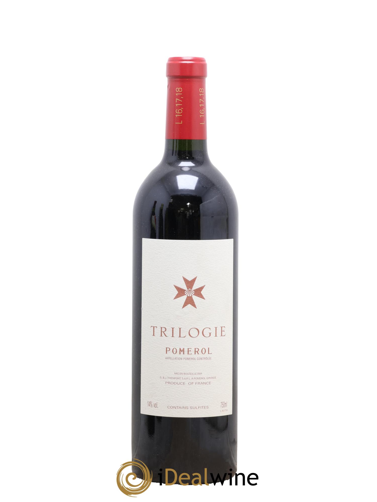 Pomerol Trilogie G&J. Thienpont - Lot de 1 bouteille - 0