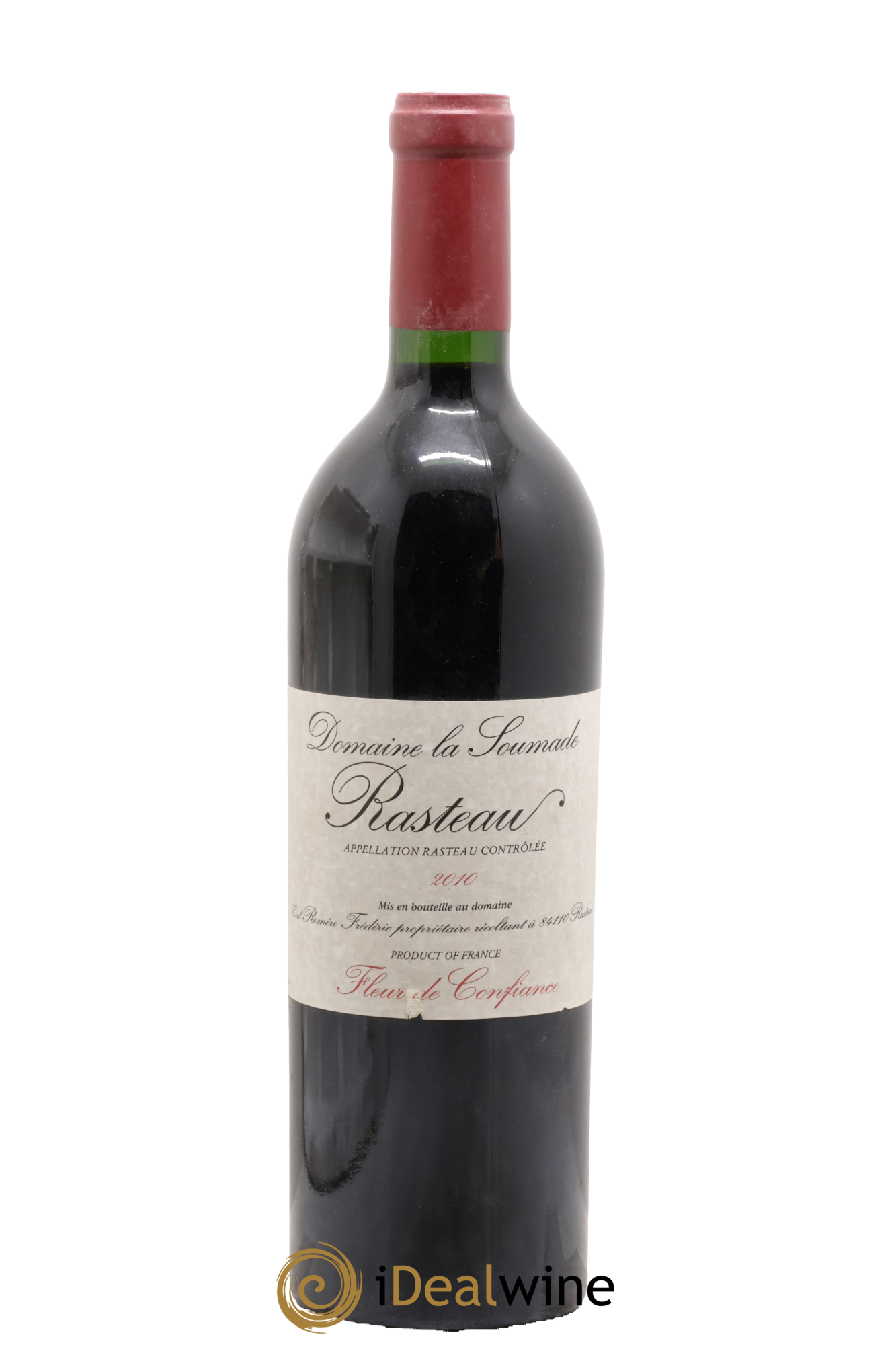 Rasteau Fleur de confiance La Soumade (Domaine) 2010 - Lot de 1 bouteille - 0