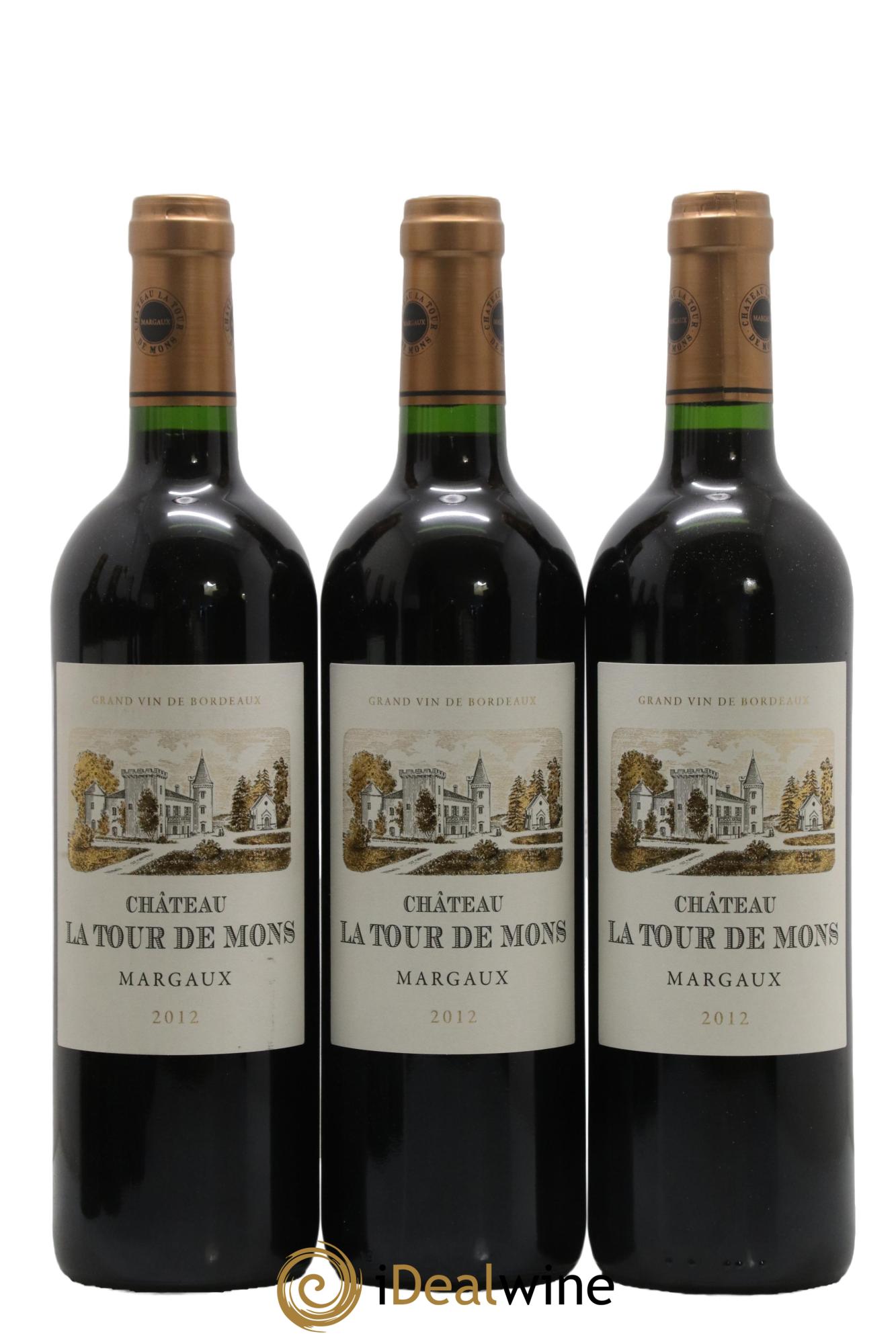 Château la Tour de Mons Cru Bourgeois 2012 - Lot de 12 bouteilles - 3