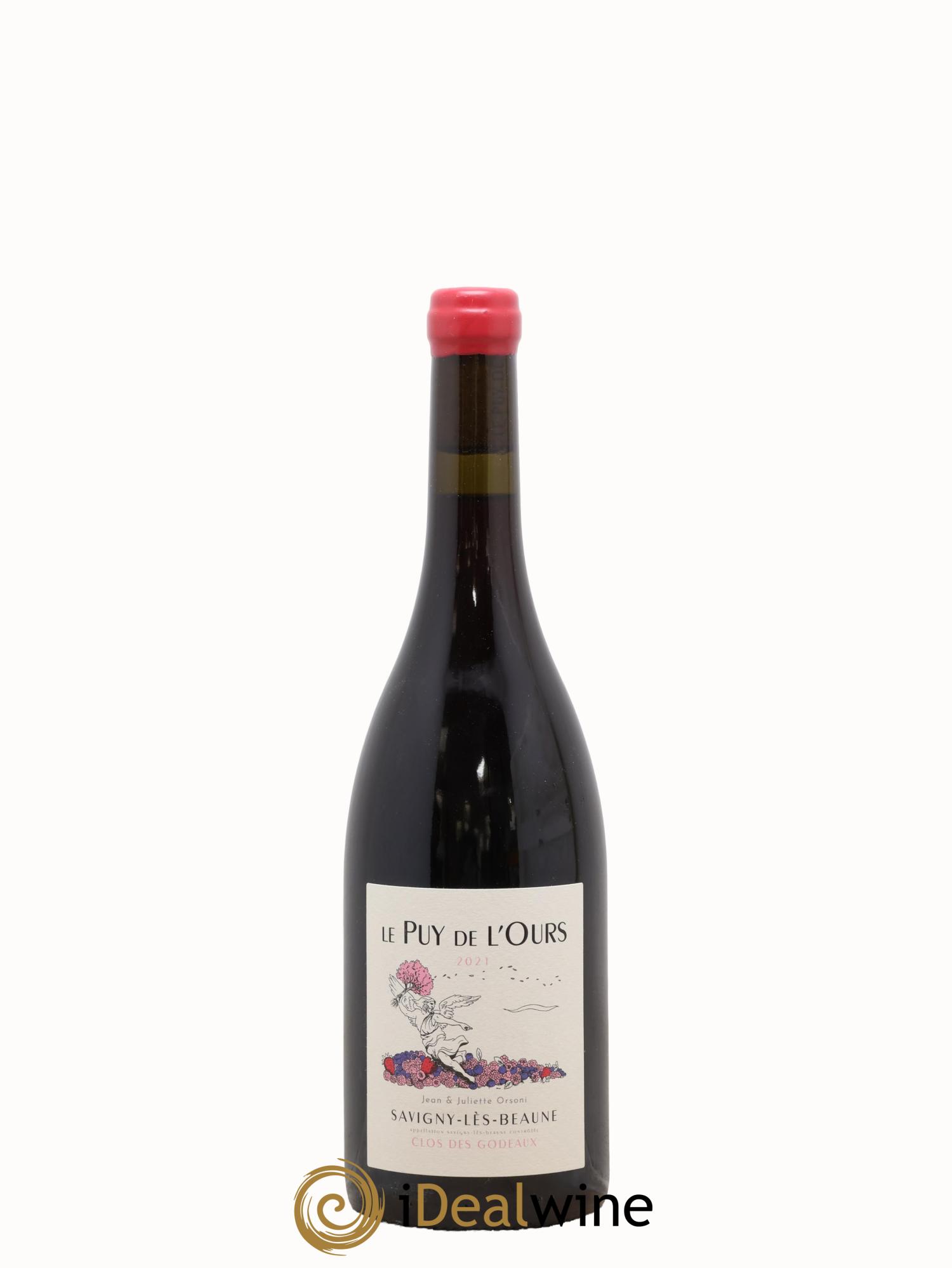 Savigny-lès-Beaune Clos des Godeaux Le Puy de l'ours 2021 - Lotto di 1 bottiglia - 0