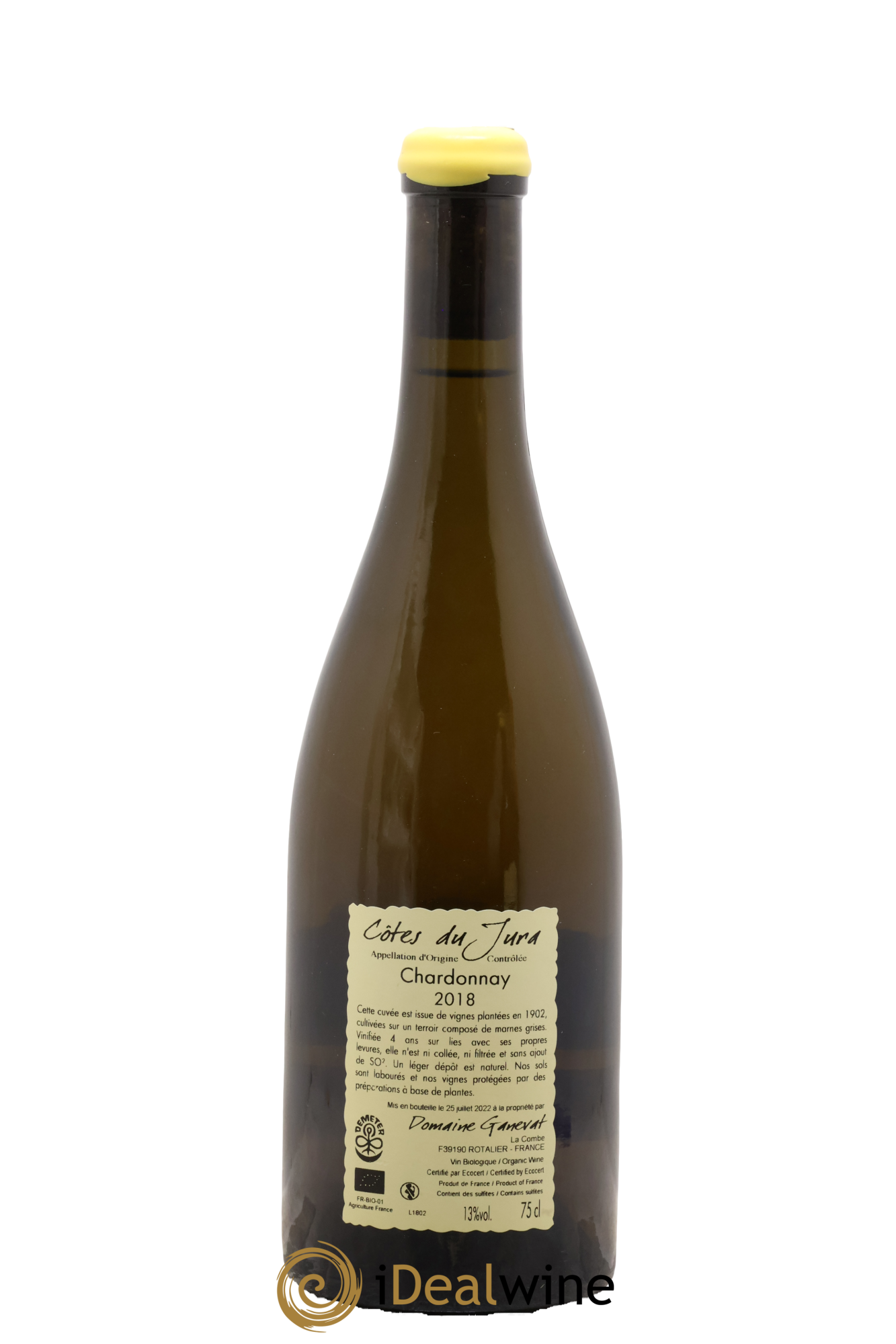 Côtes du Jura Les Chalasses Vieilles Vignes Jean-François Ganevat (Domaine) 2018 - Lot de 1 bouteille - 1