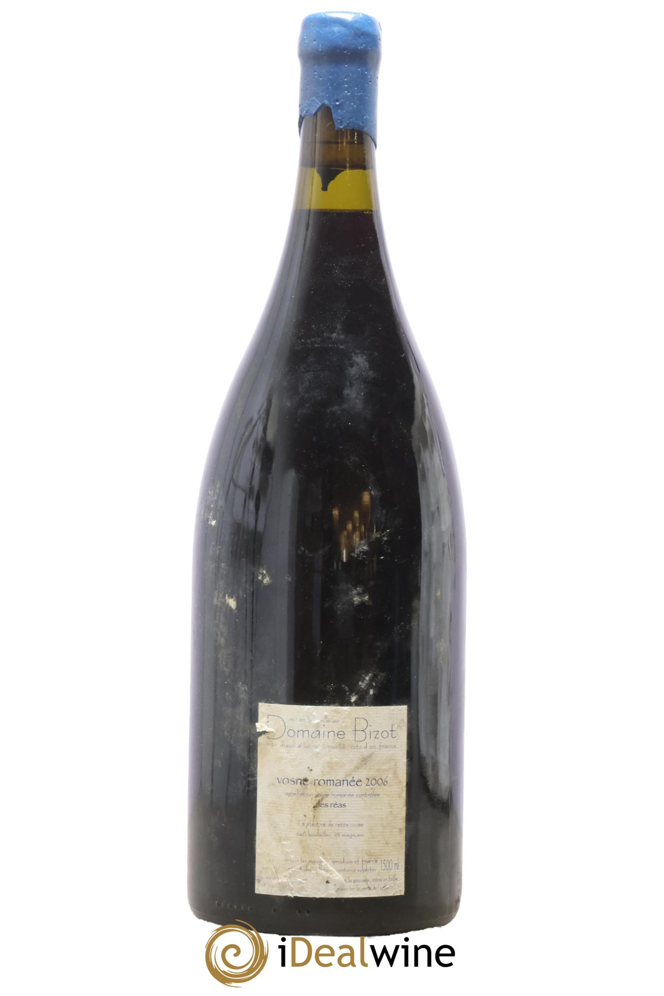 Vosne-Romanée Les Réas Bizot (Domaine) 2006 - Lotto di 1 magnum - 2