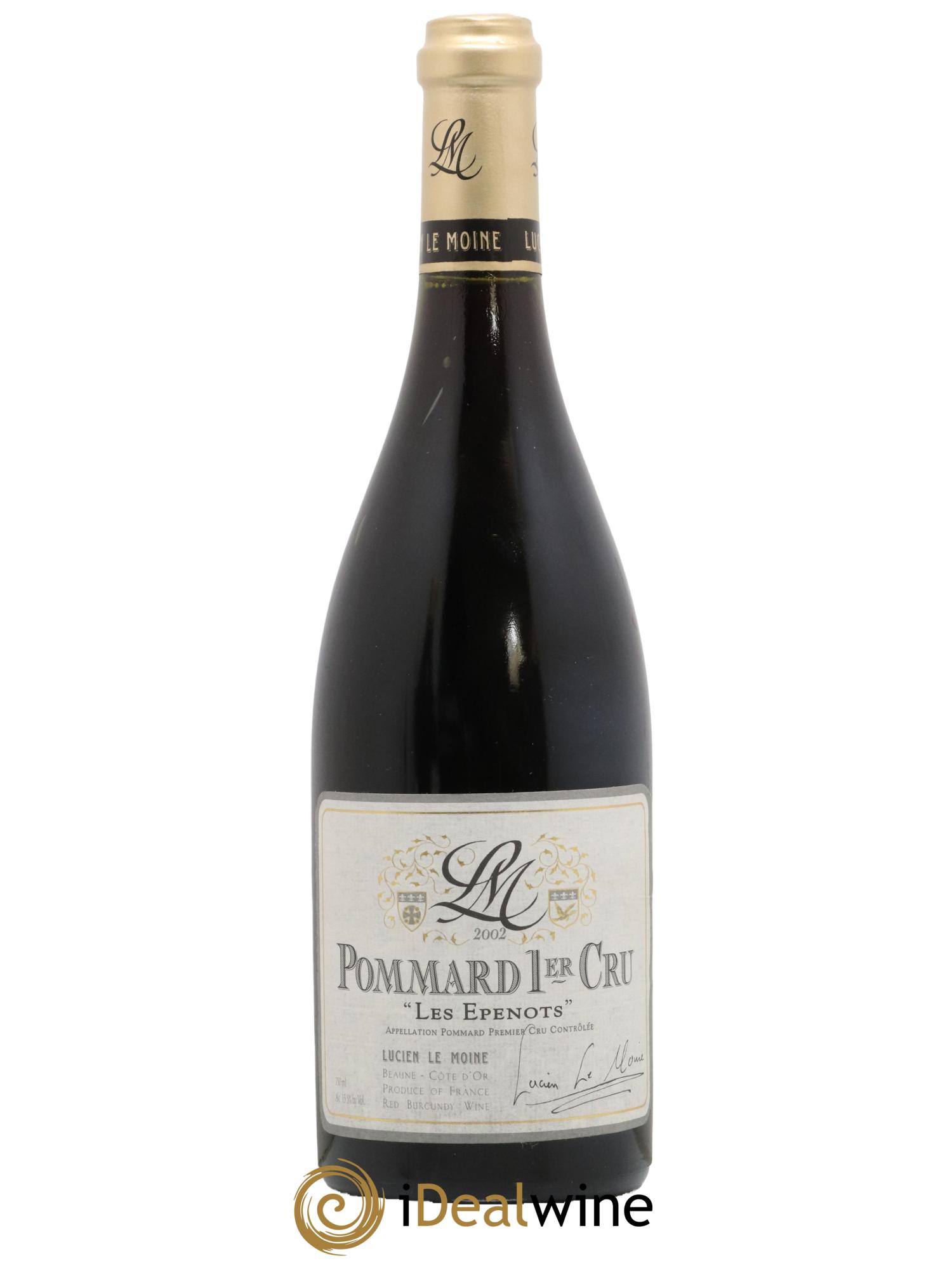 Pommard 1er Cru Les Epenots Lucien Le Moine 2002 - Posten von 1 Flasche - 0