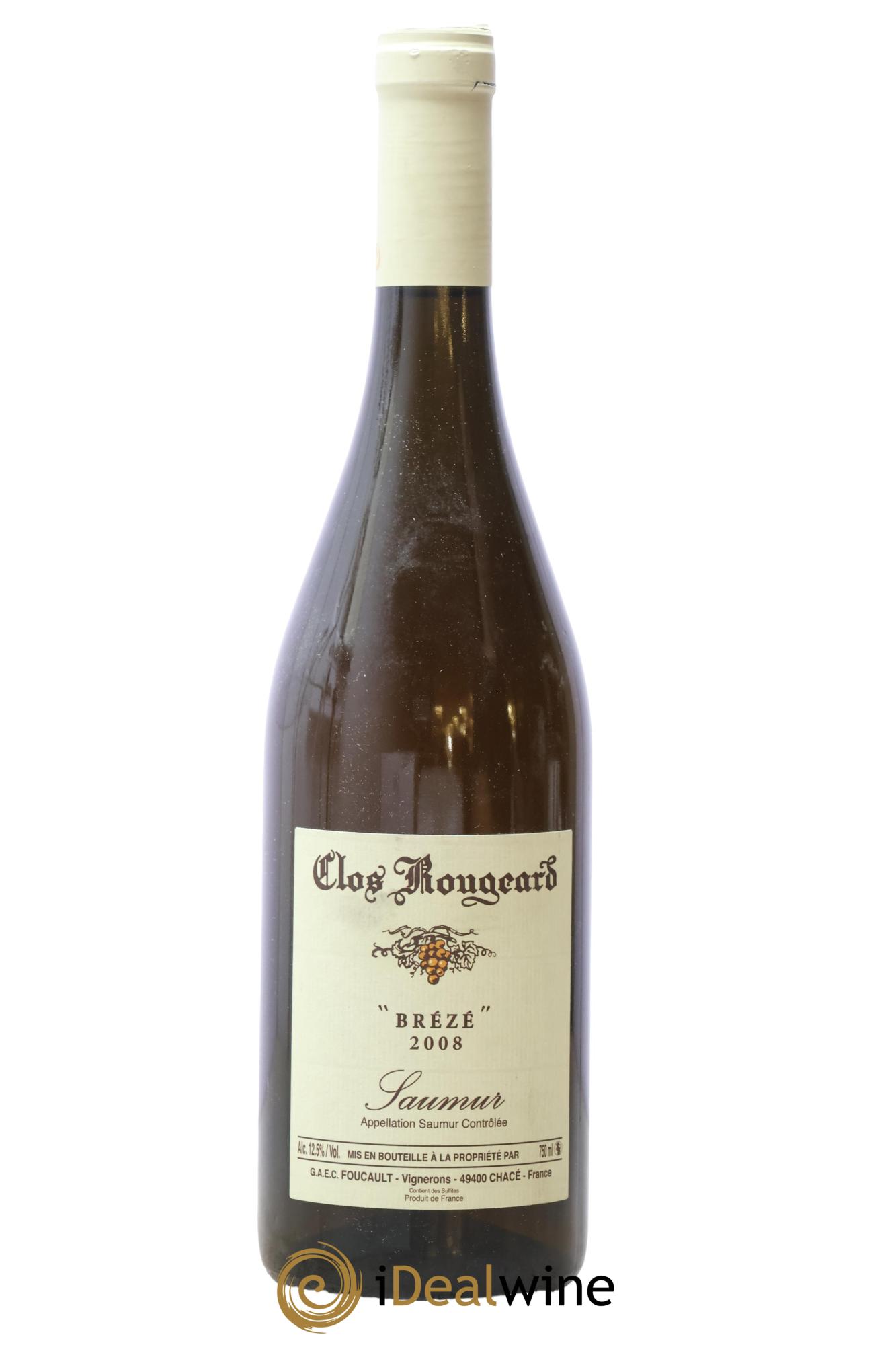 Saumur Brézé Clos Rougeard 2008 - Lot of 1 bottle - 0