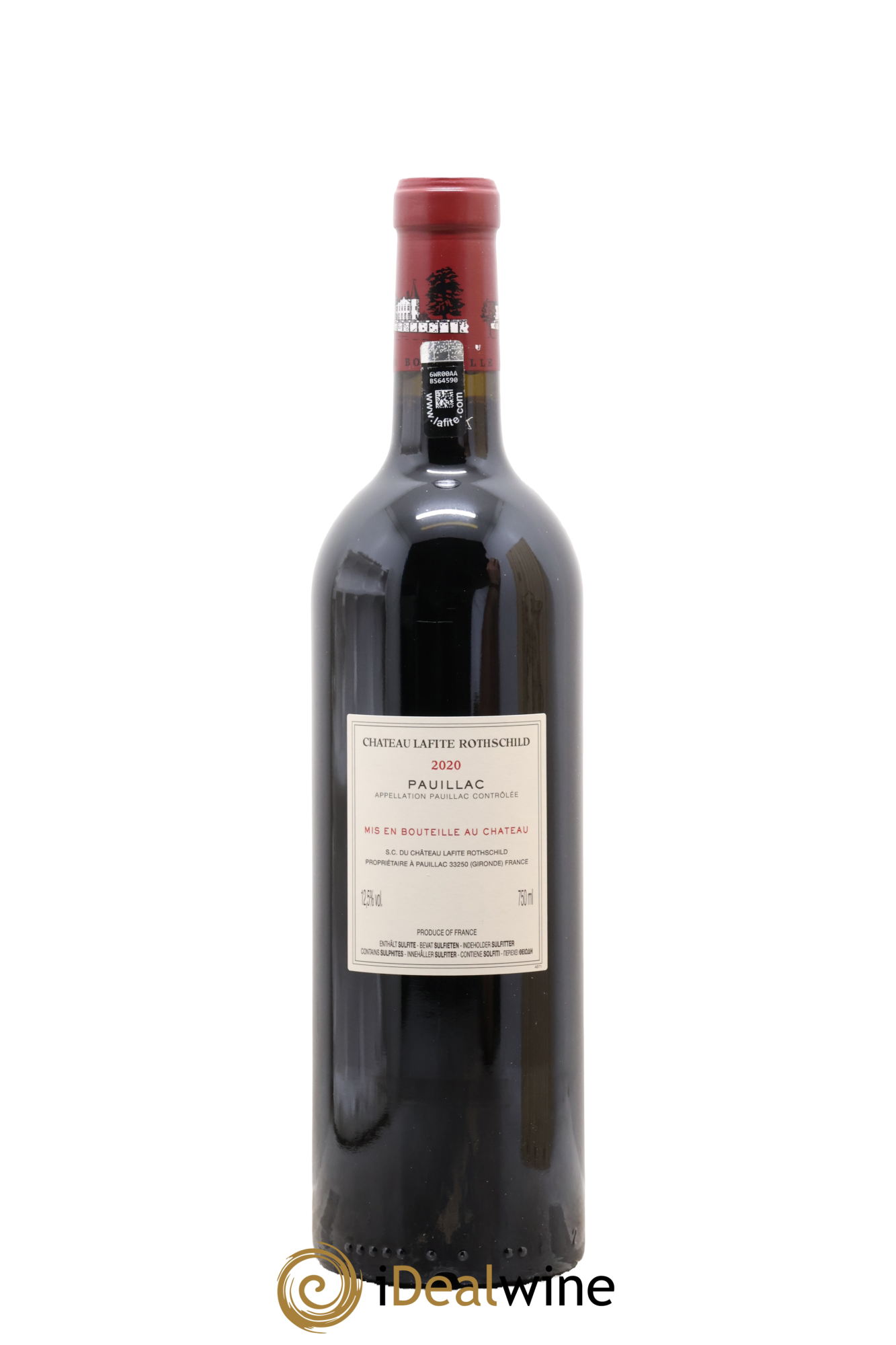Château Lafite Rothschild 1er Grand Cru Classé 2020 - Lot of 1 bottle - 2