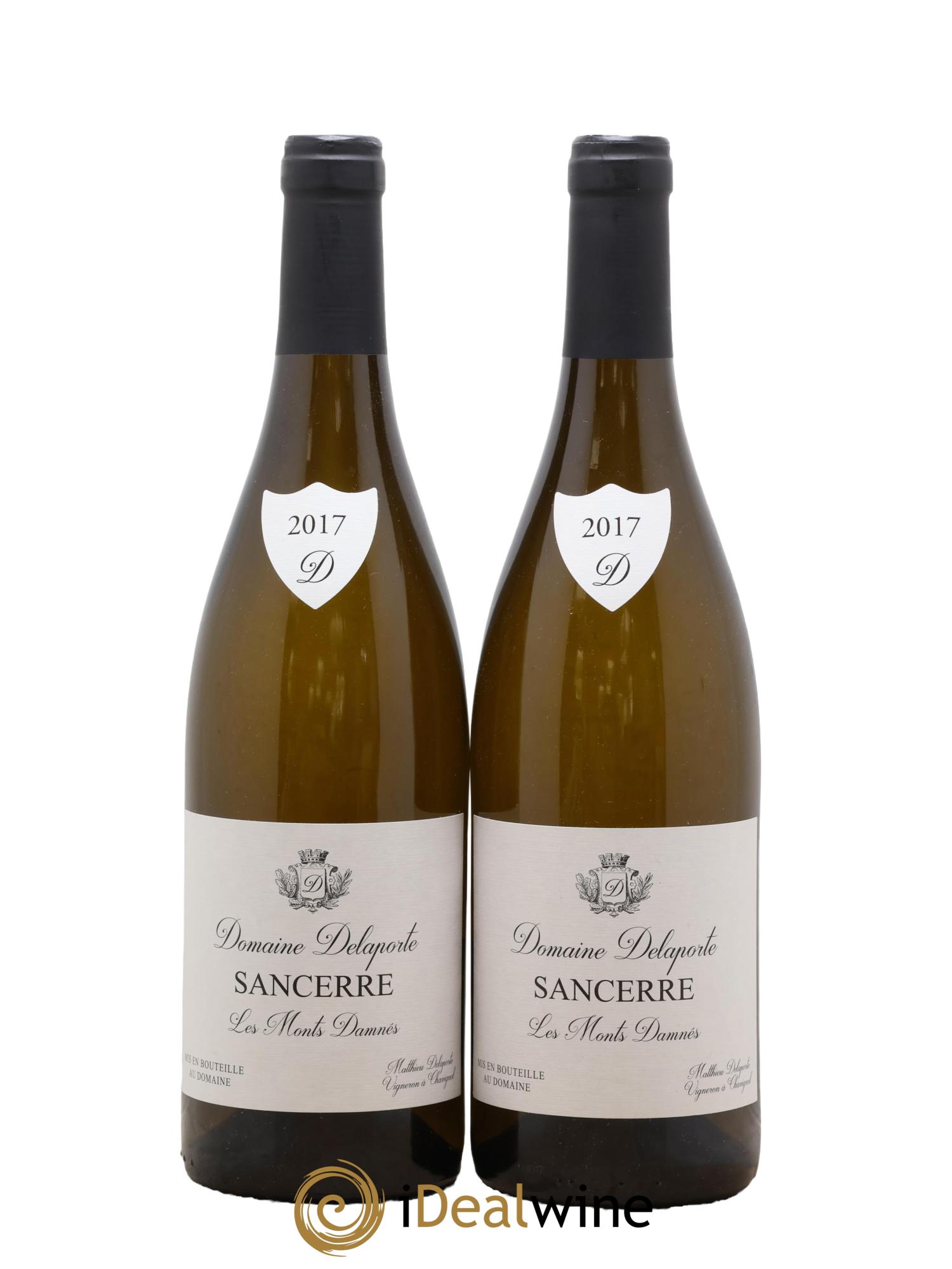 Sancerre Les Monts Damnés Delaporte 2017 - Lot de 2 bouteilles - 0